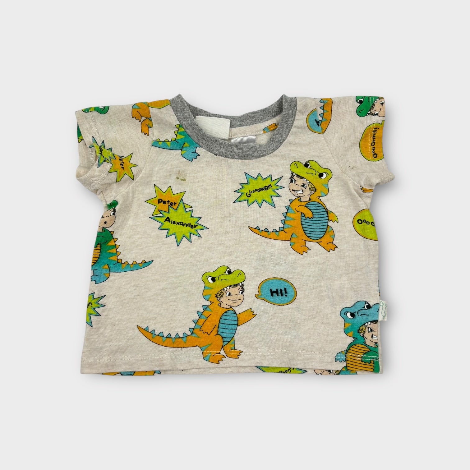 Peter Alexander Dino Kid Sleep Set, Size 00