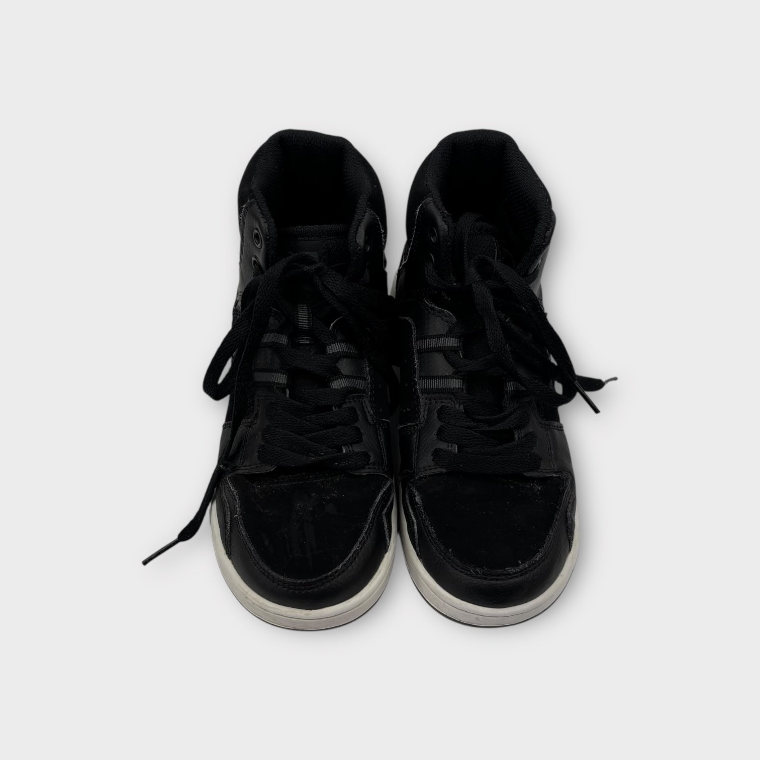 DC Skate Black High Top Sneakers, Size EU 34.5
