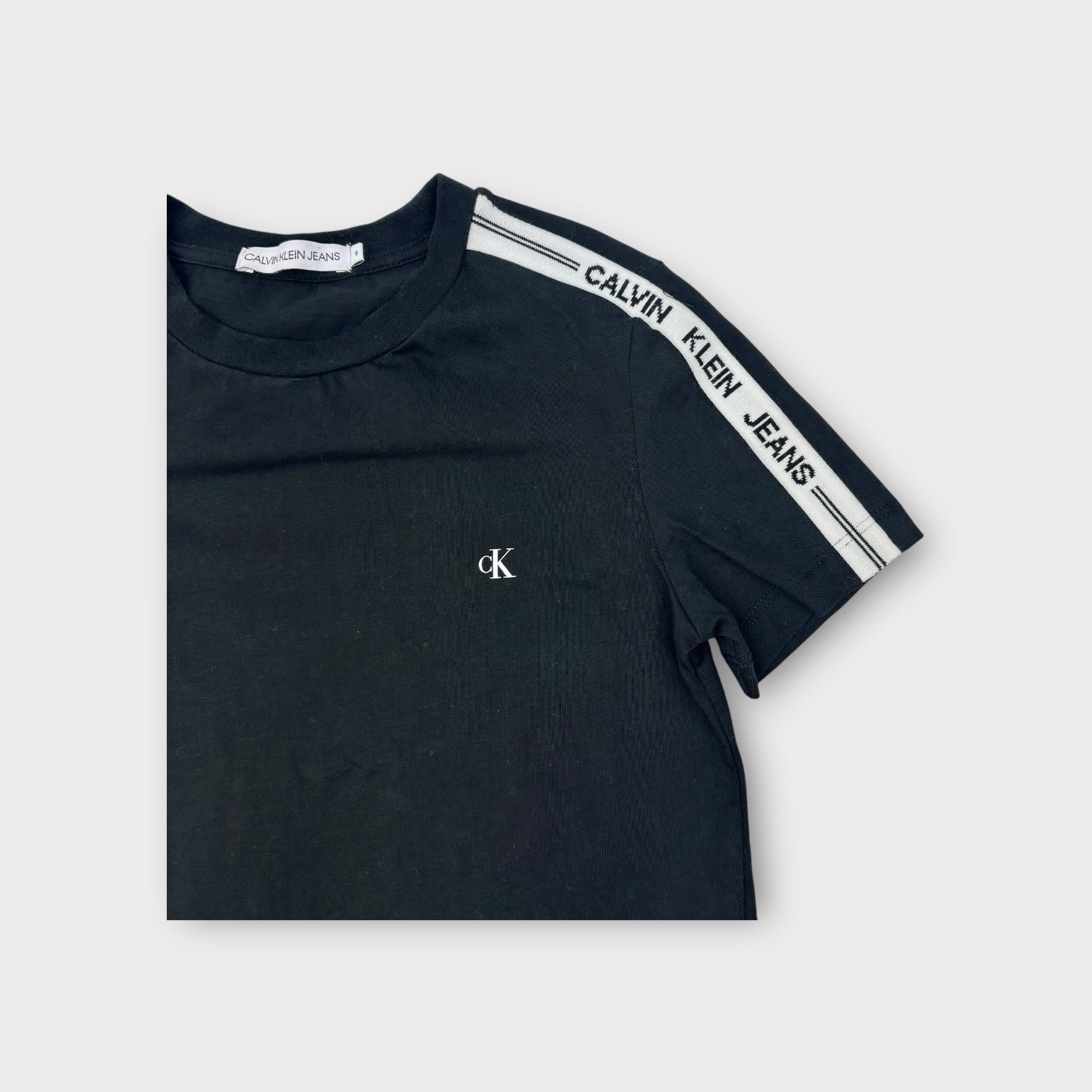Calvin Klein Logo T-Shirt, Size 8