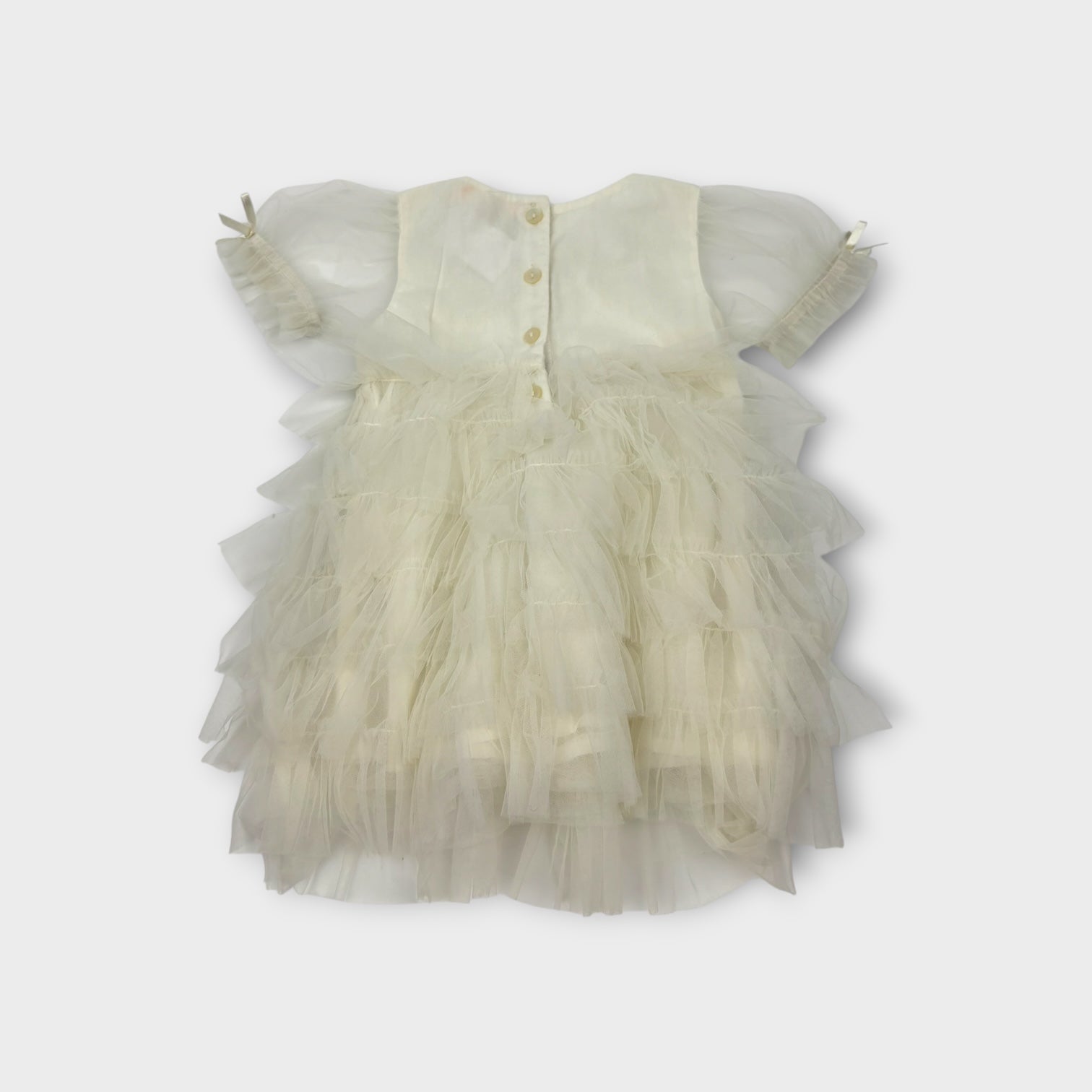 Tutu Du Monde White Tulle Dress, Size 1