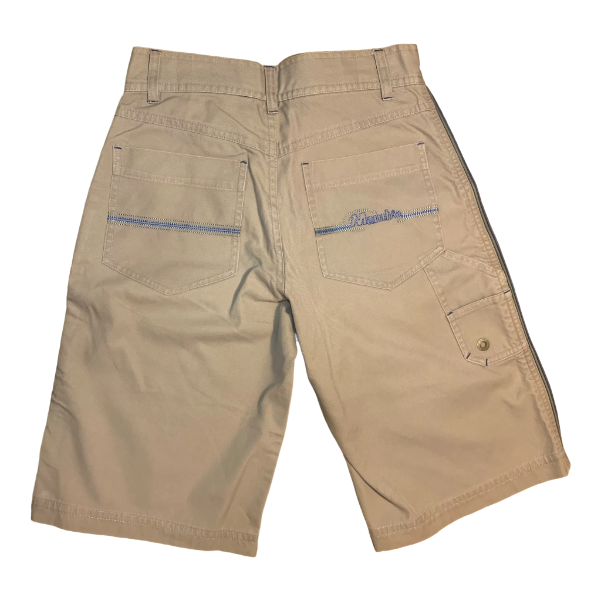Mambo Khaki Shorts, Size 10