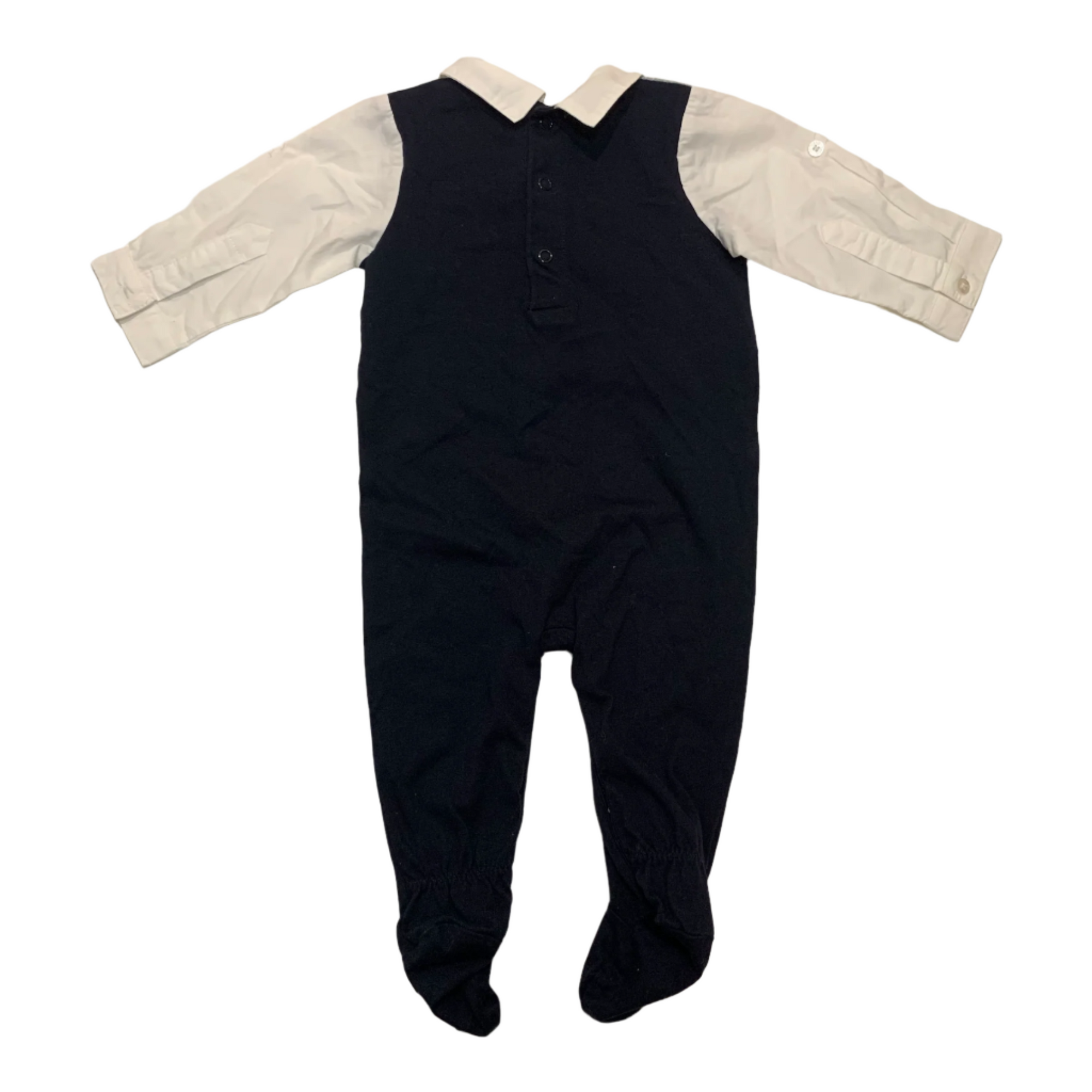 Bebe Suit style Onesie, Size 00