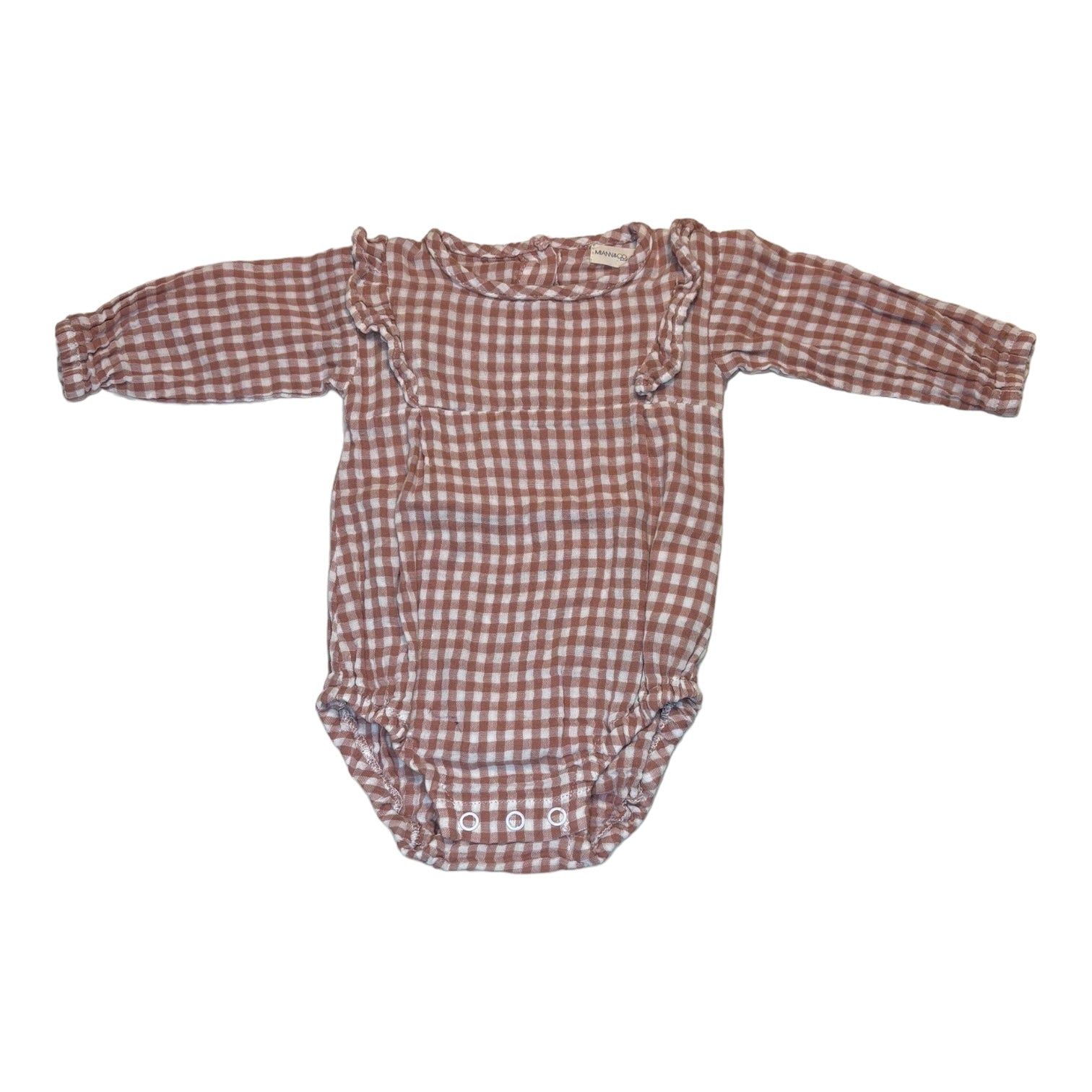 Miann & Co Gingham Set, Size 000