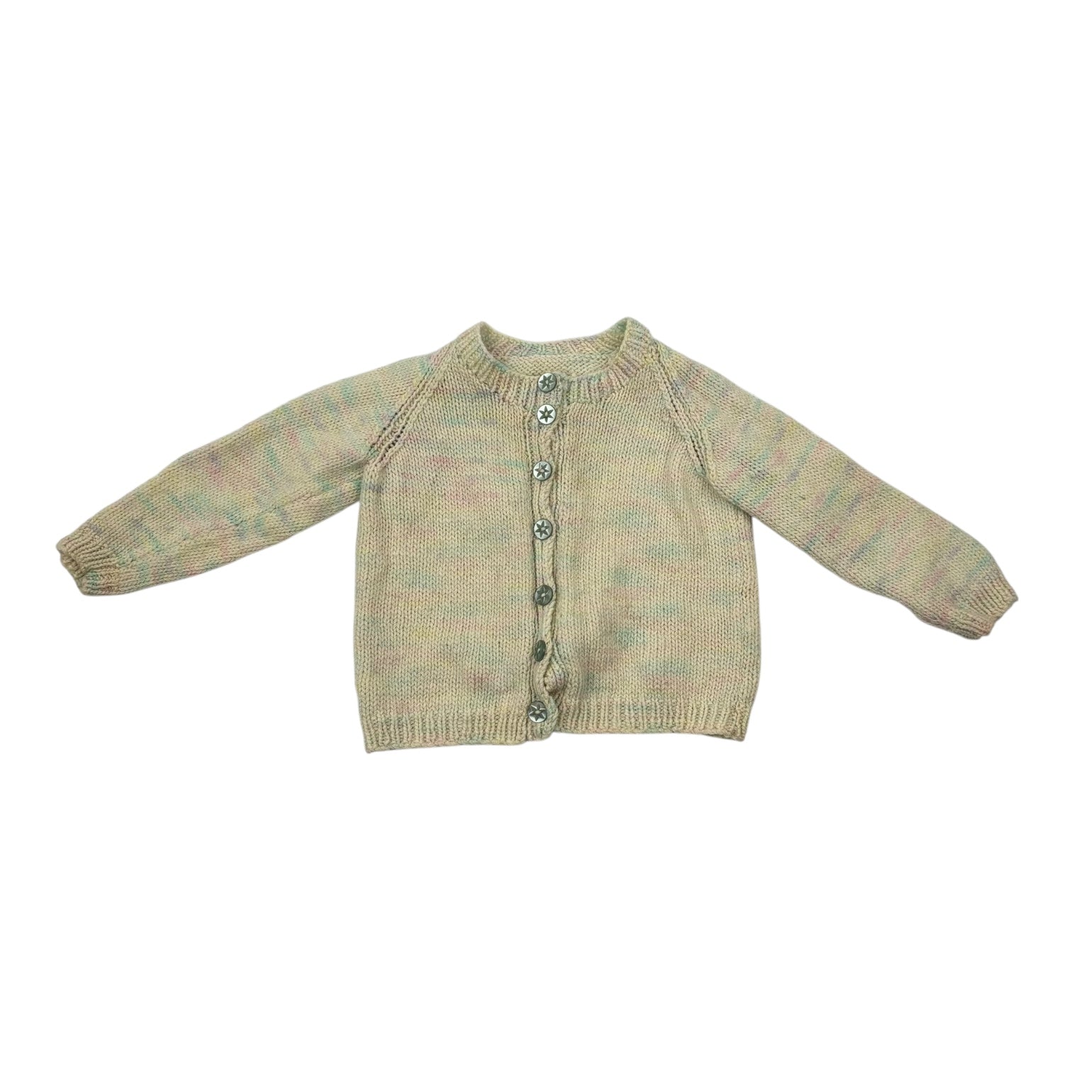 Pastel Knit Cardigan, Size 00