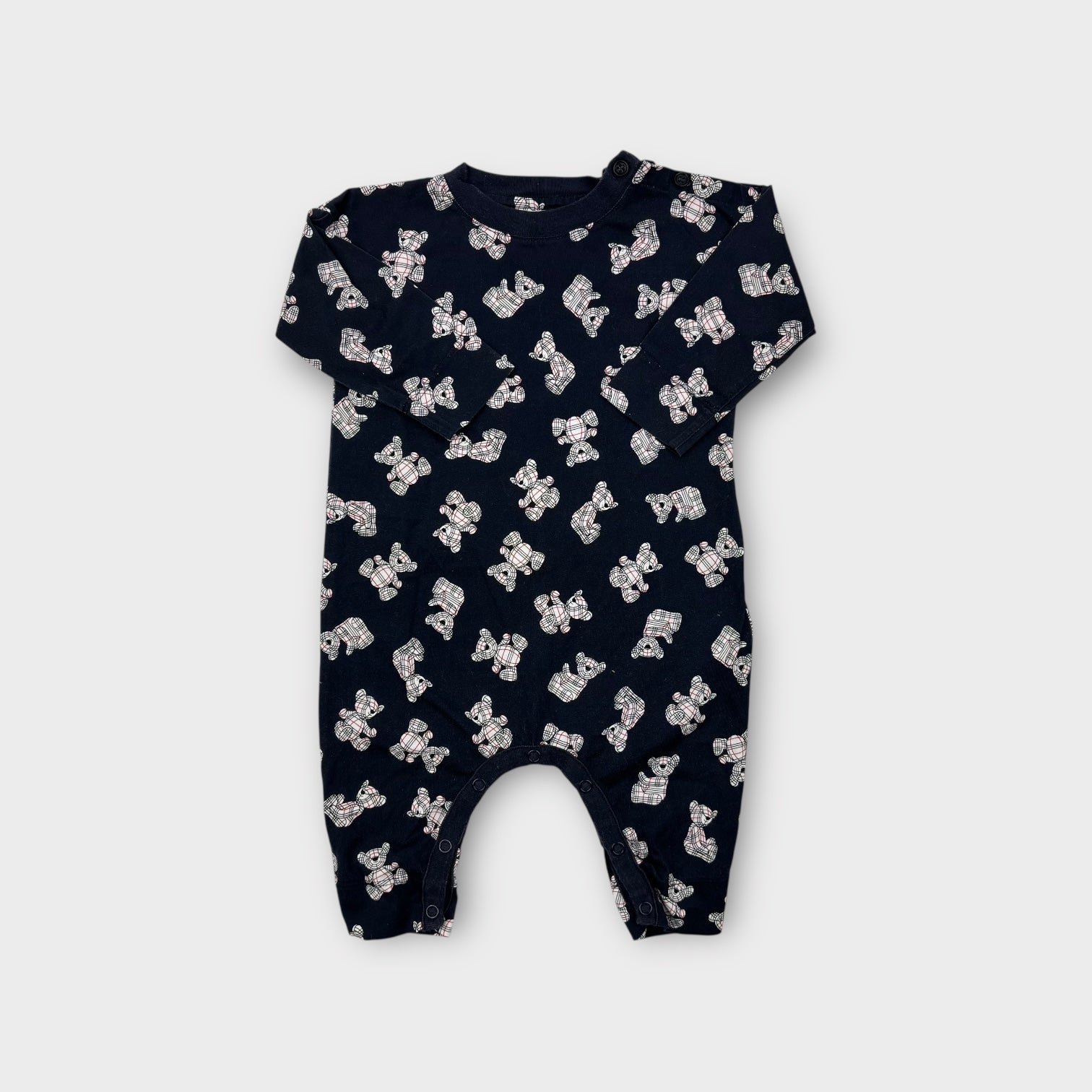 Burberry Teddy Bear Onesie, Size 00