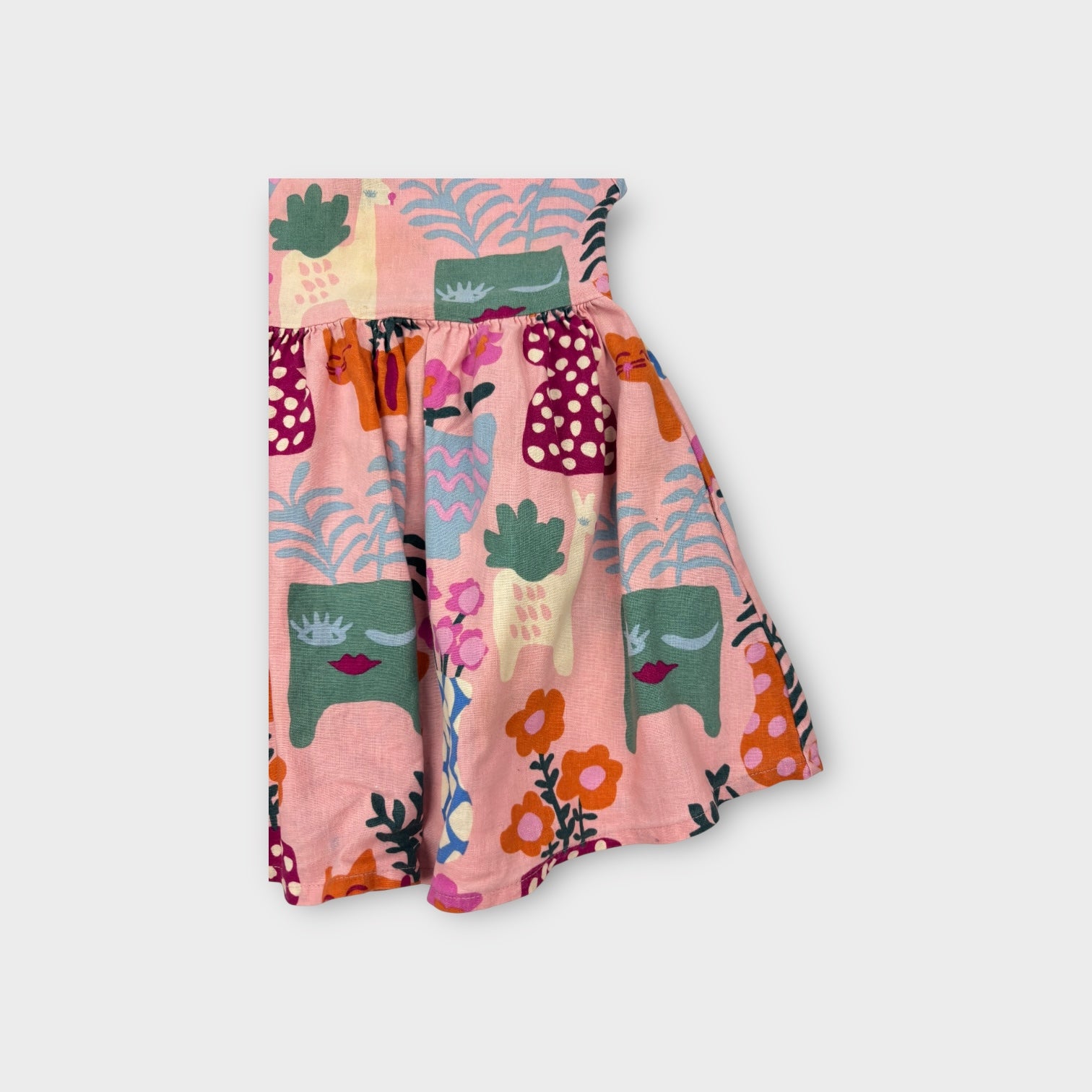 Little Princess Highway Printed Dress, Size 3