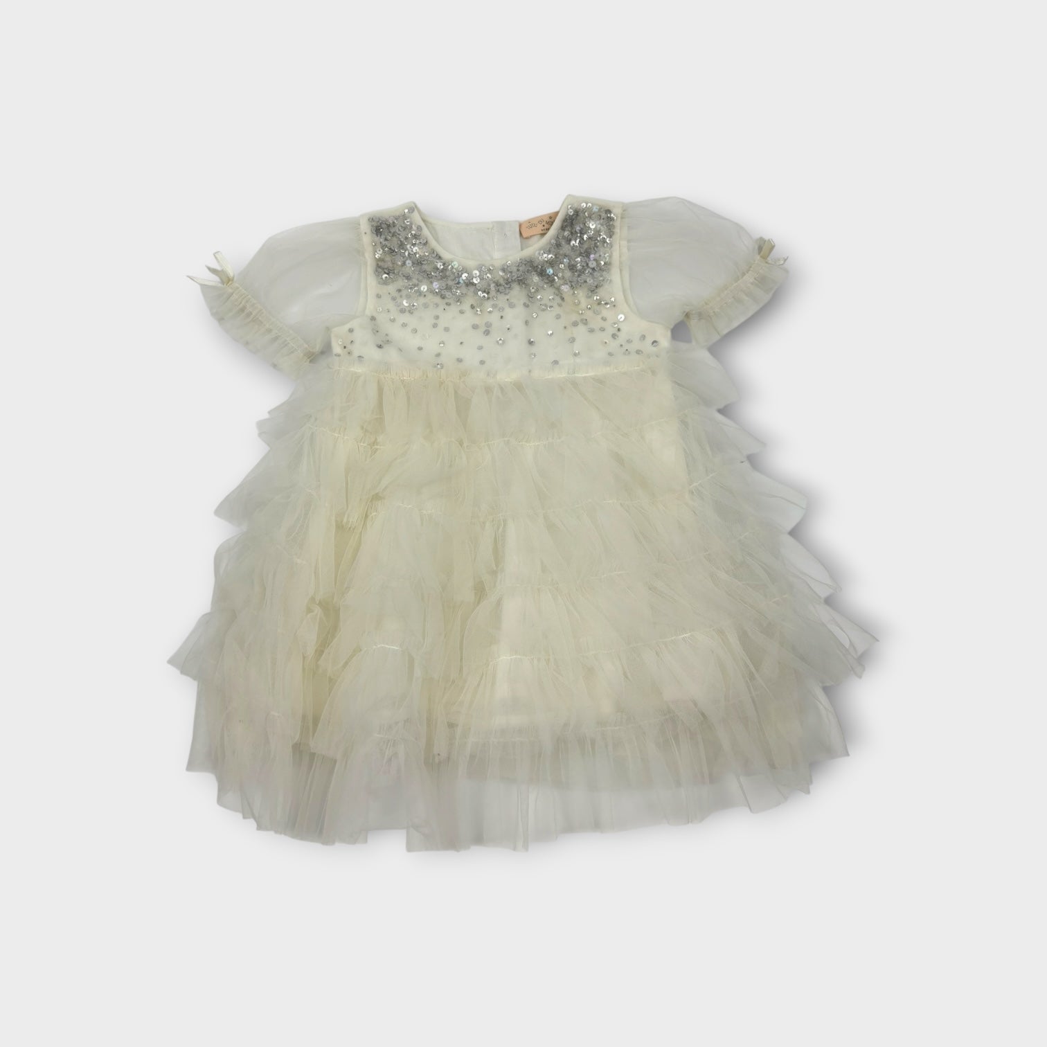 Tutu Du Monde White Tulle Dress, Size 1