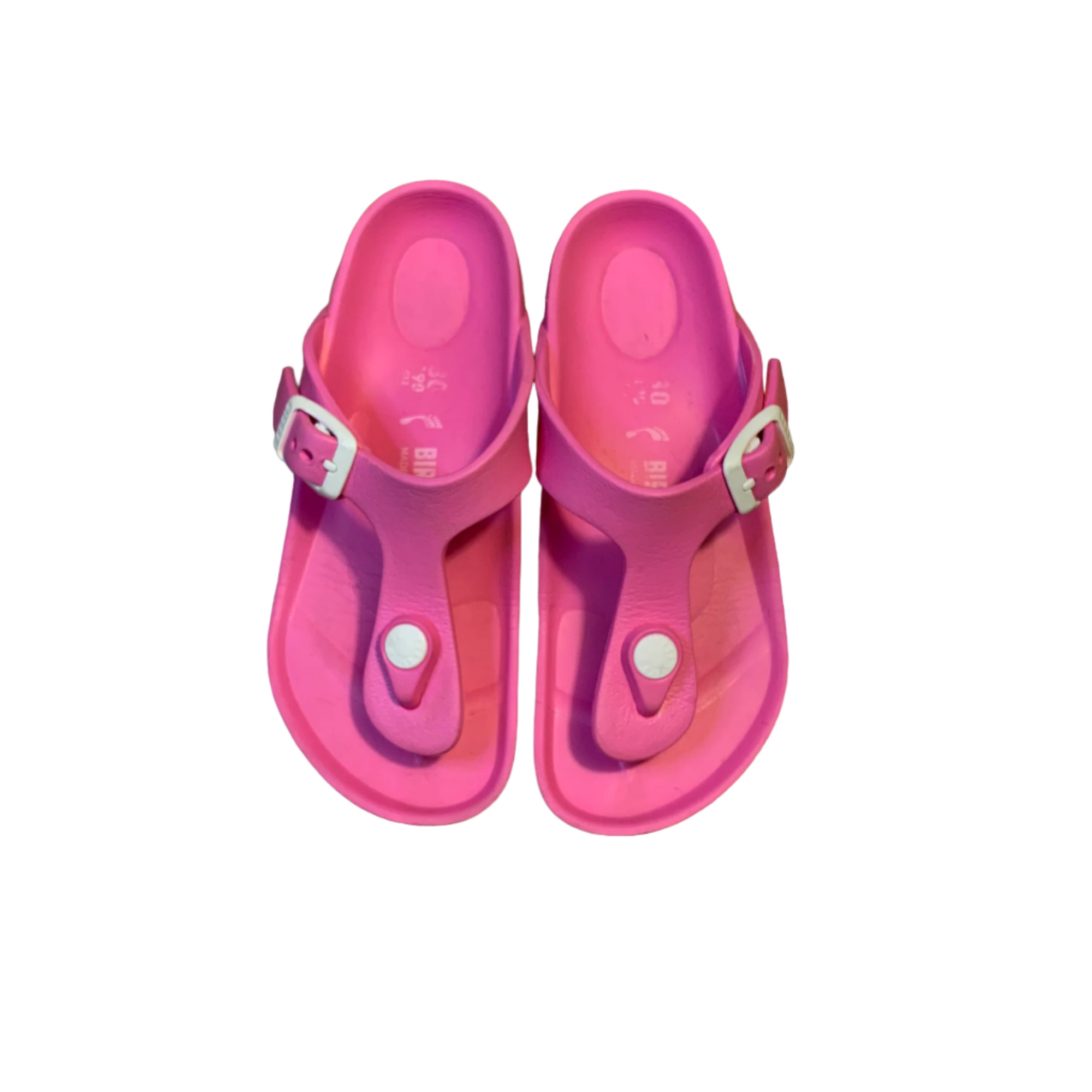 Pink Birkenstock Gizeh EVA Kids Narrow, Size EU30
