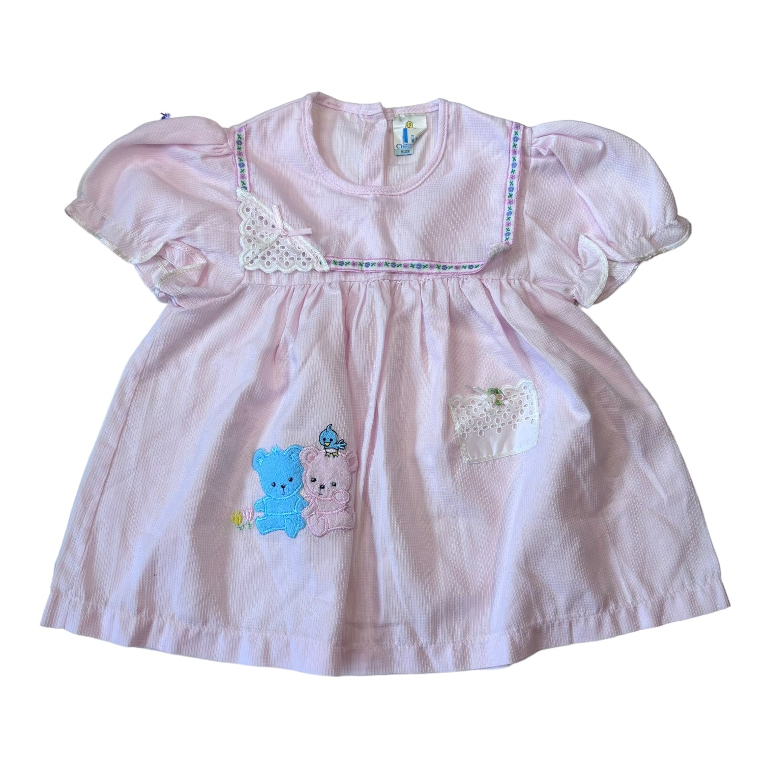 Vintage Pink Babydoll Shirt, Size 4