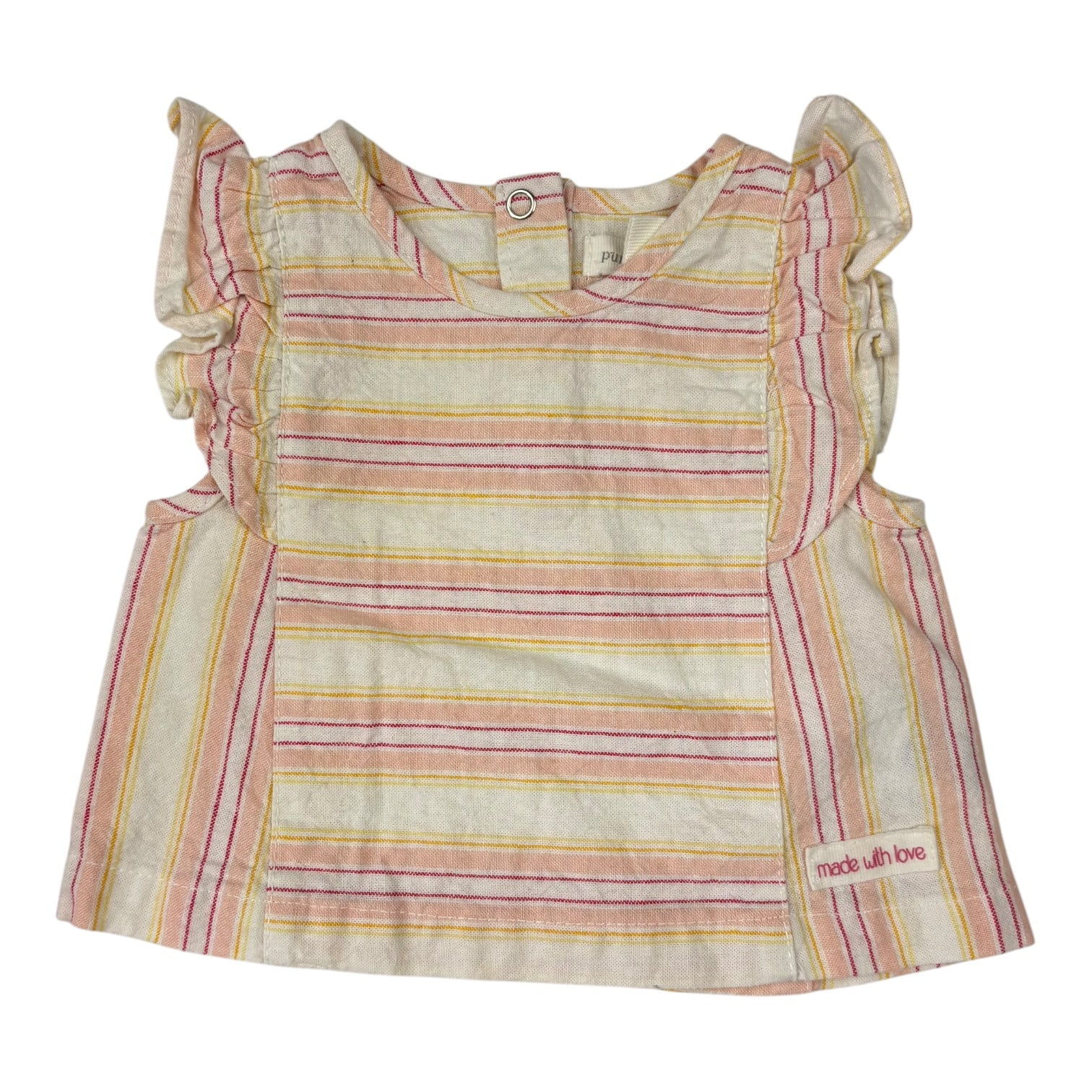 Pumpkin Patch Pink Stripe Set, Size 000