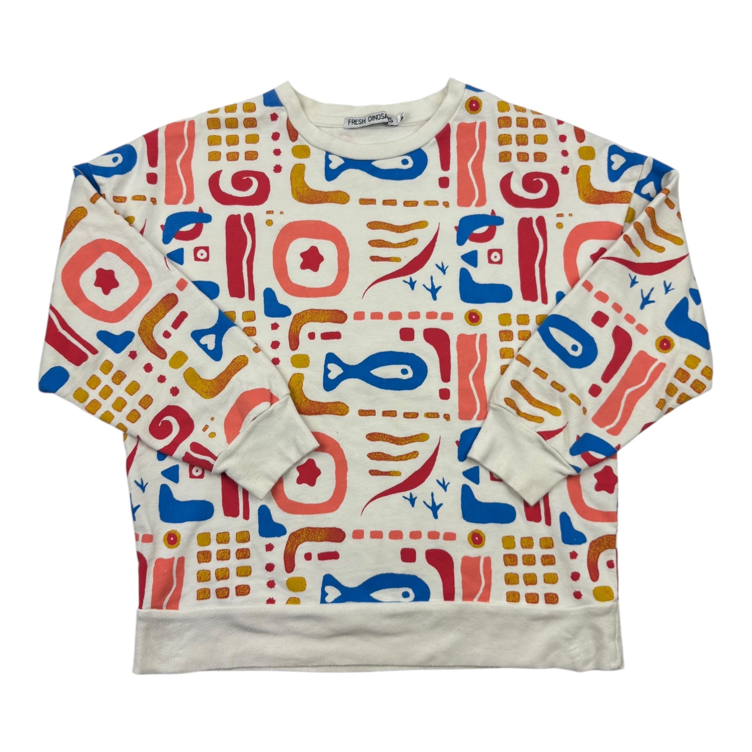 Fresh Dinosaurs Printed Jumper, Size 8
