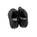 Vans All Black Leather Originals, Size EU 32.5