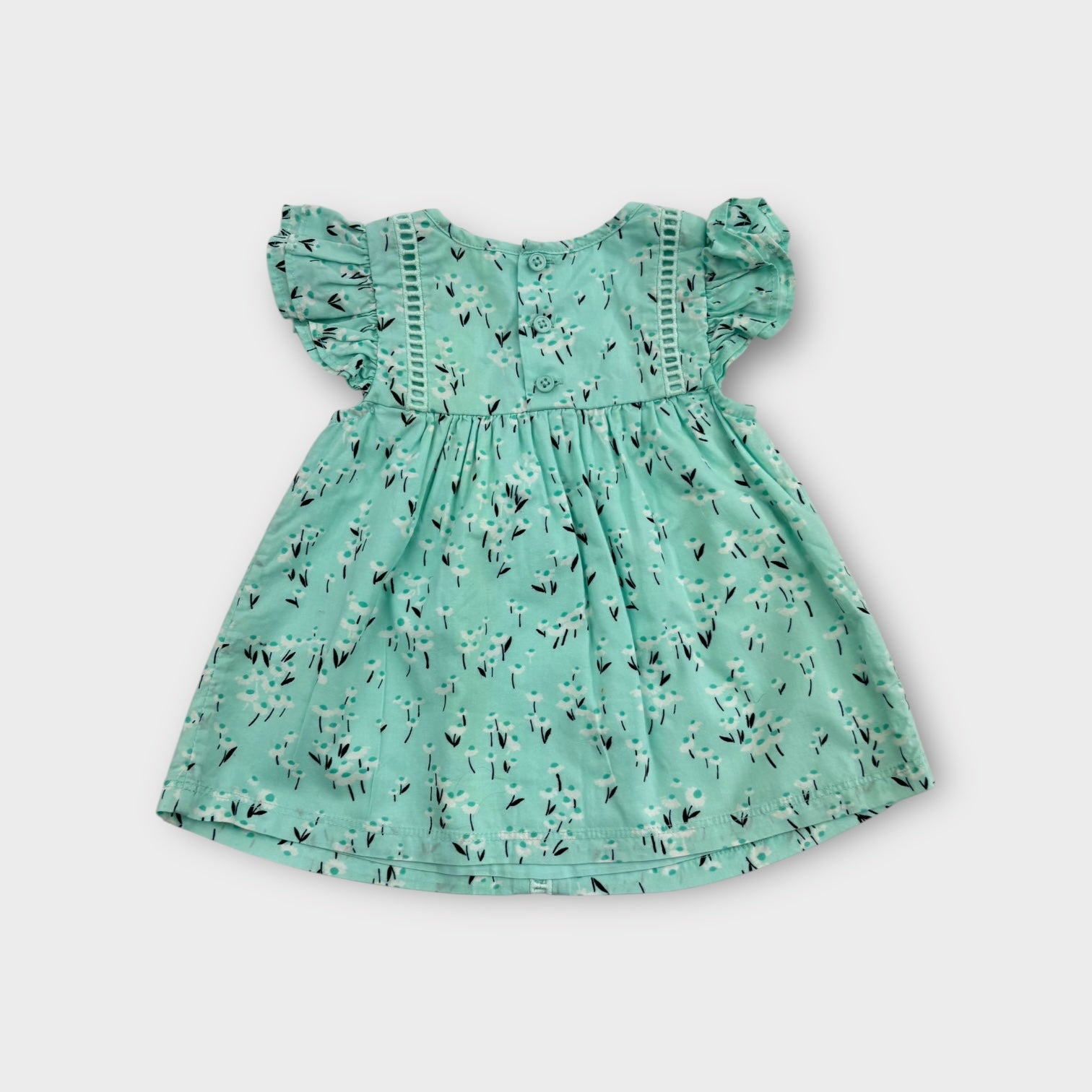 Country Road Sleeveless Floral Dress, Size 000