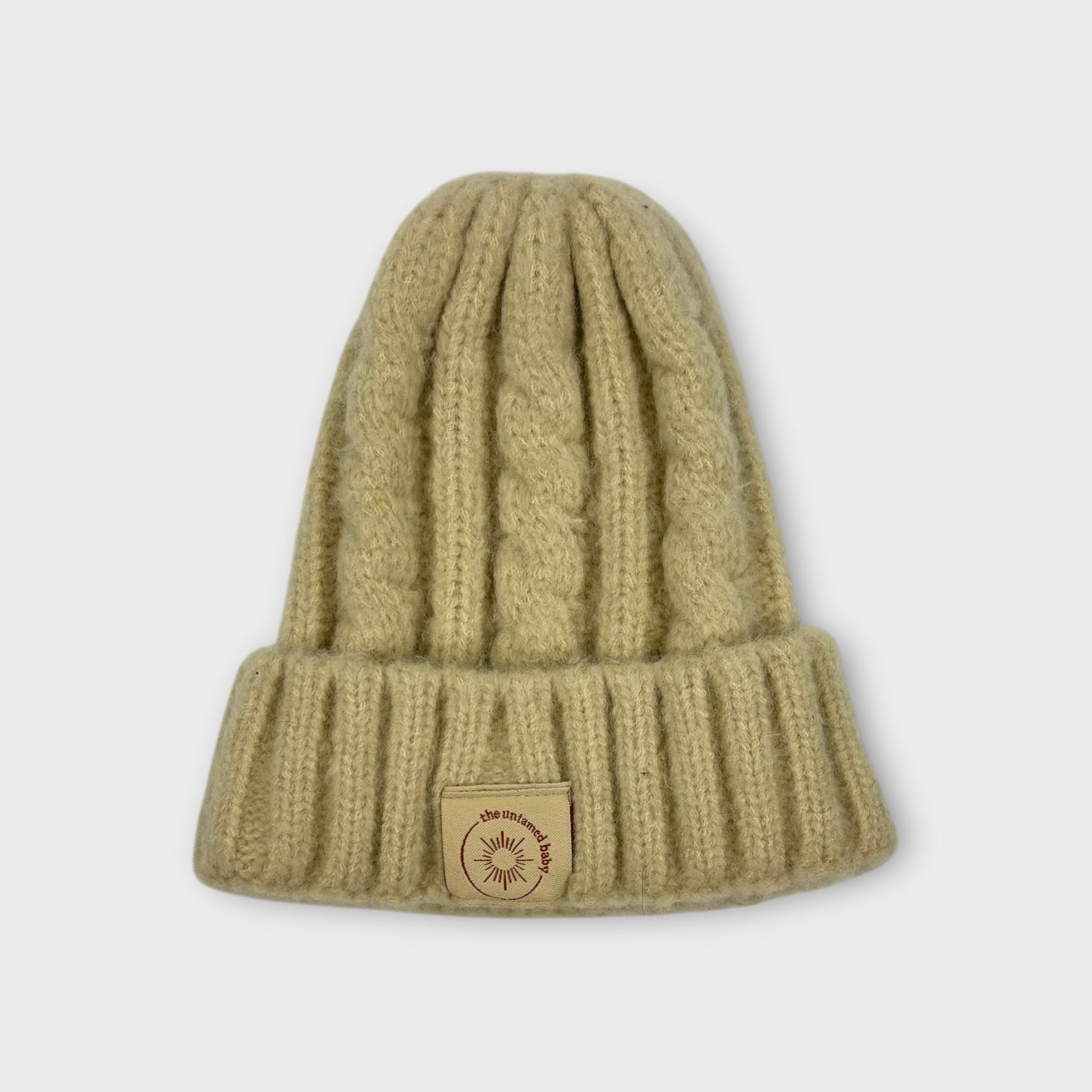 The Untamed Baby Knit Beanie, Size XXS