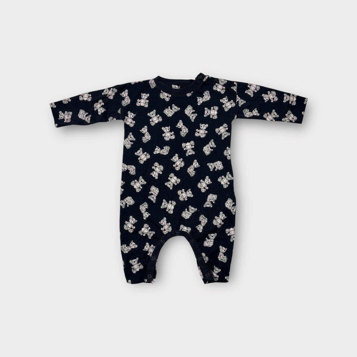 Burberry Teddy Bear Onesie, Size 00
