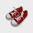 Red Converse All Stars, Size EU 24
