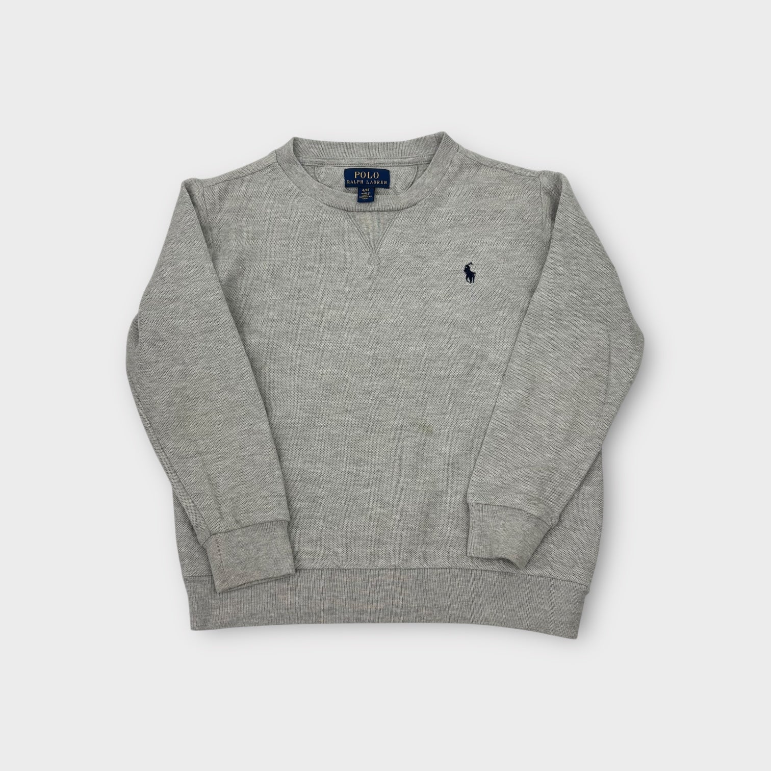 Polo Ralph Lauren Grey Pullover, Size 4