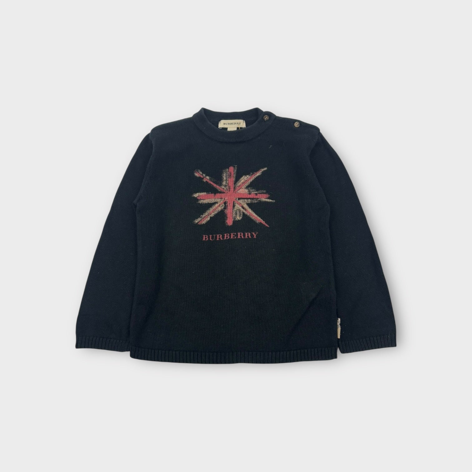 Burberry Union Jack Jumper, Size 4