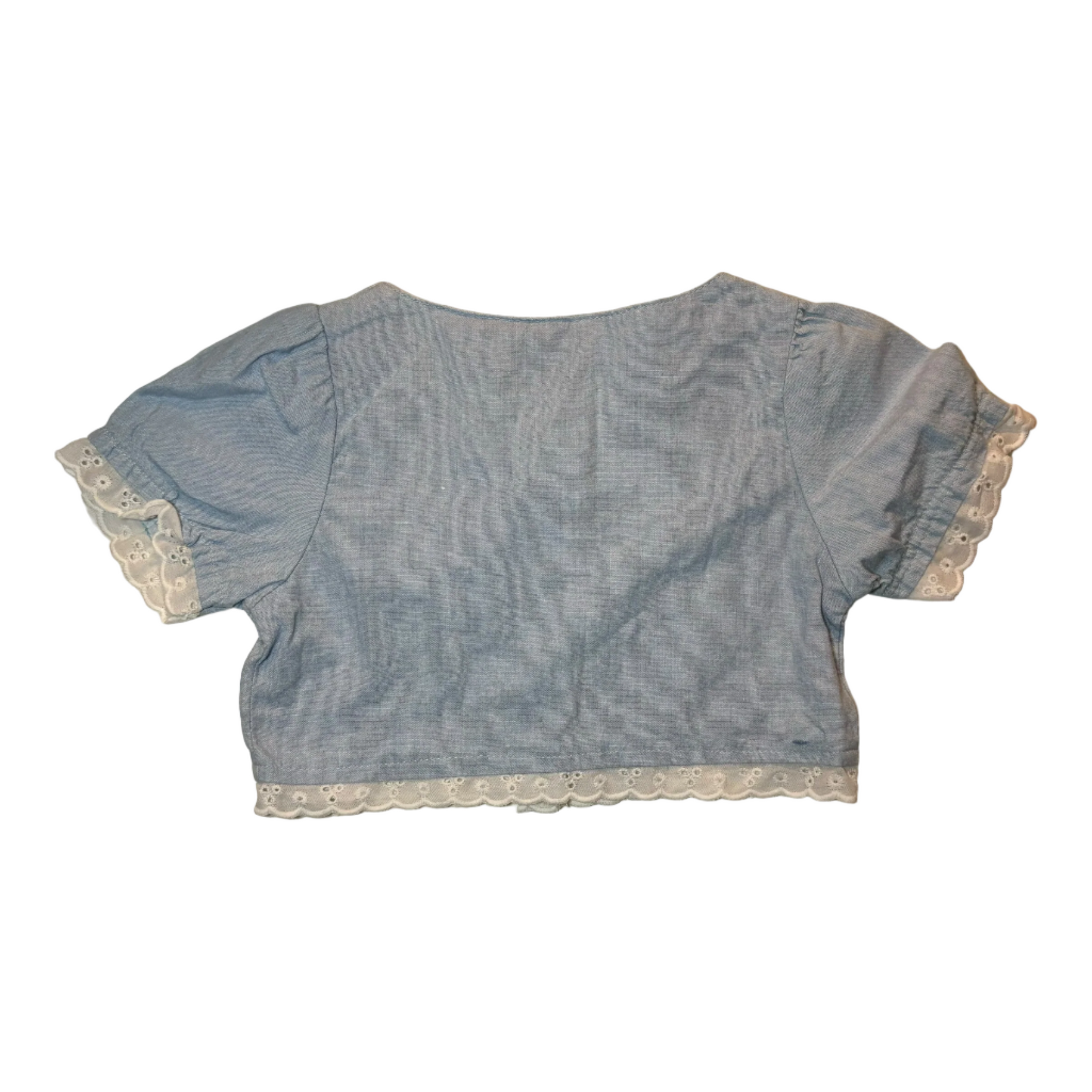 Blue Boppers Chambray Shirt, Size 0