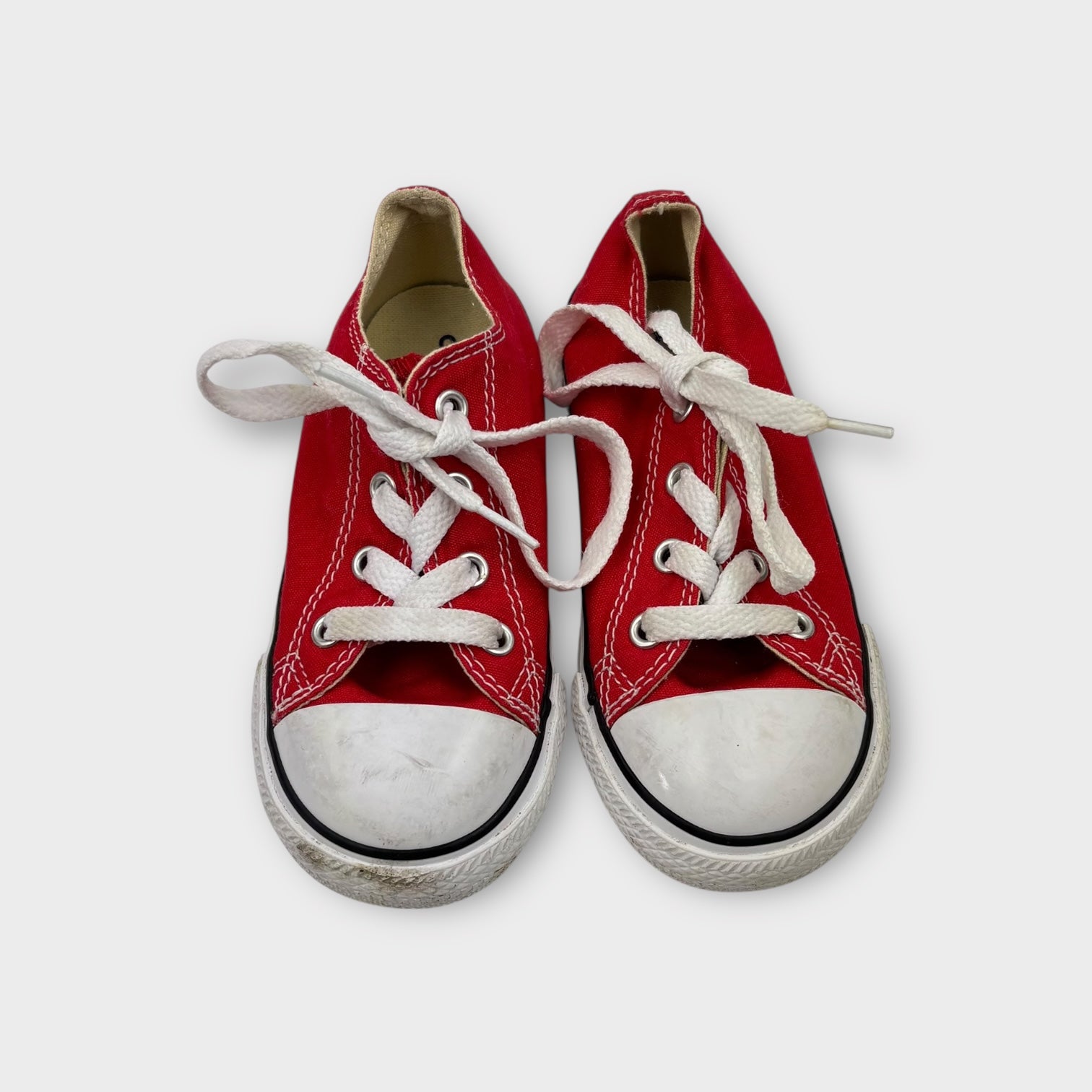 Red Converse All Stars, Size EU 24