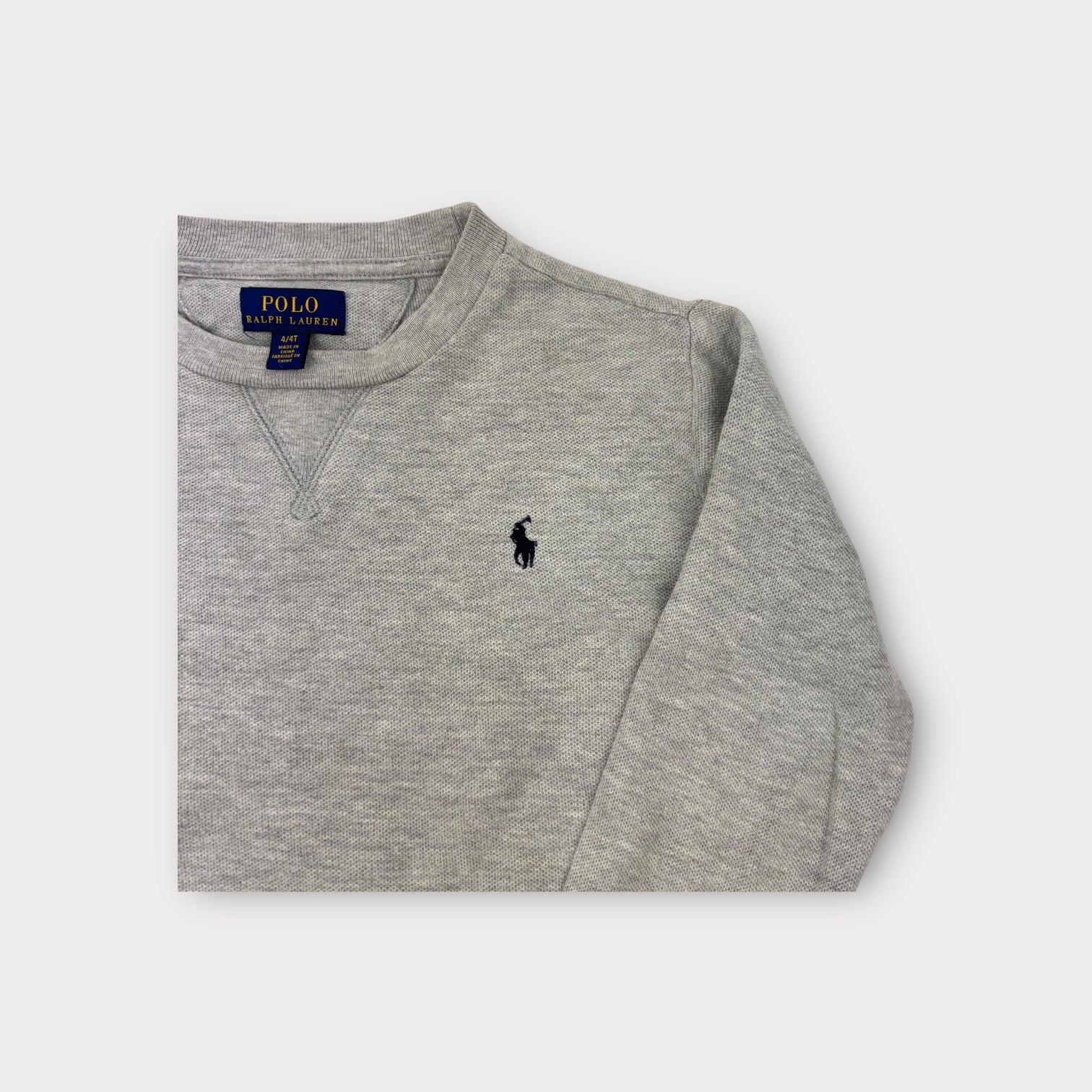 Polo Ralph Lauren Grey Pullover, Size 4