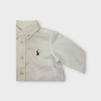 Ralph Lauren White Oxford Shirt, Size 000