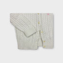 Ralph Lauren White Cardigan, Size 1