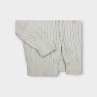 Ralph Lauren White Cardigan, Size 1