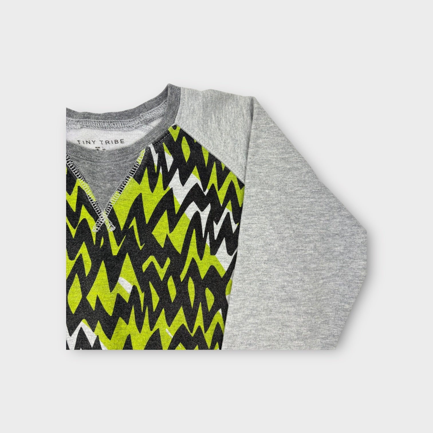 Tiny Trive Texta Print Jumper, Size 7
