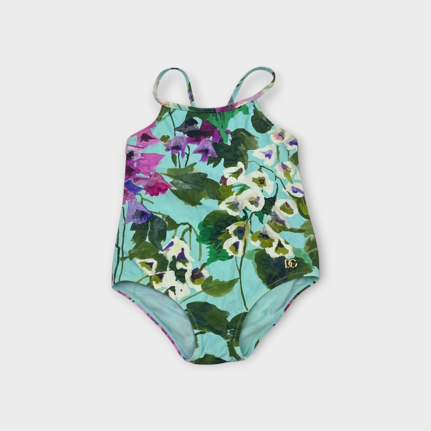 Dolce & Gabbana Floral Swimsuit, Size 2