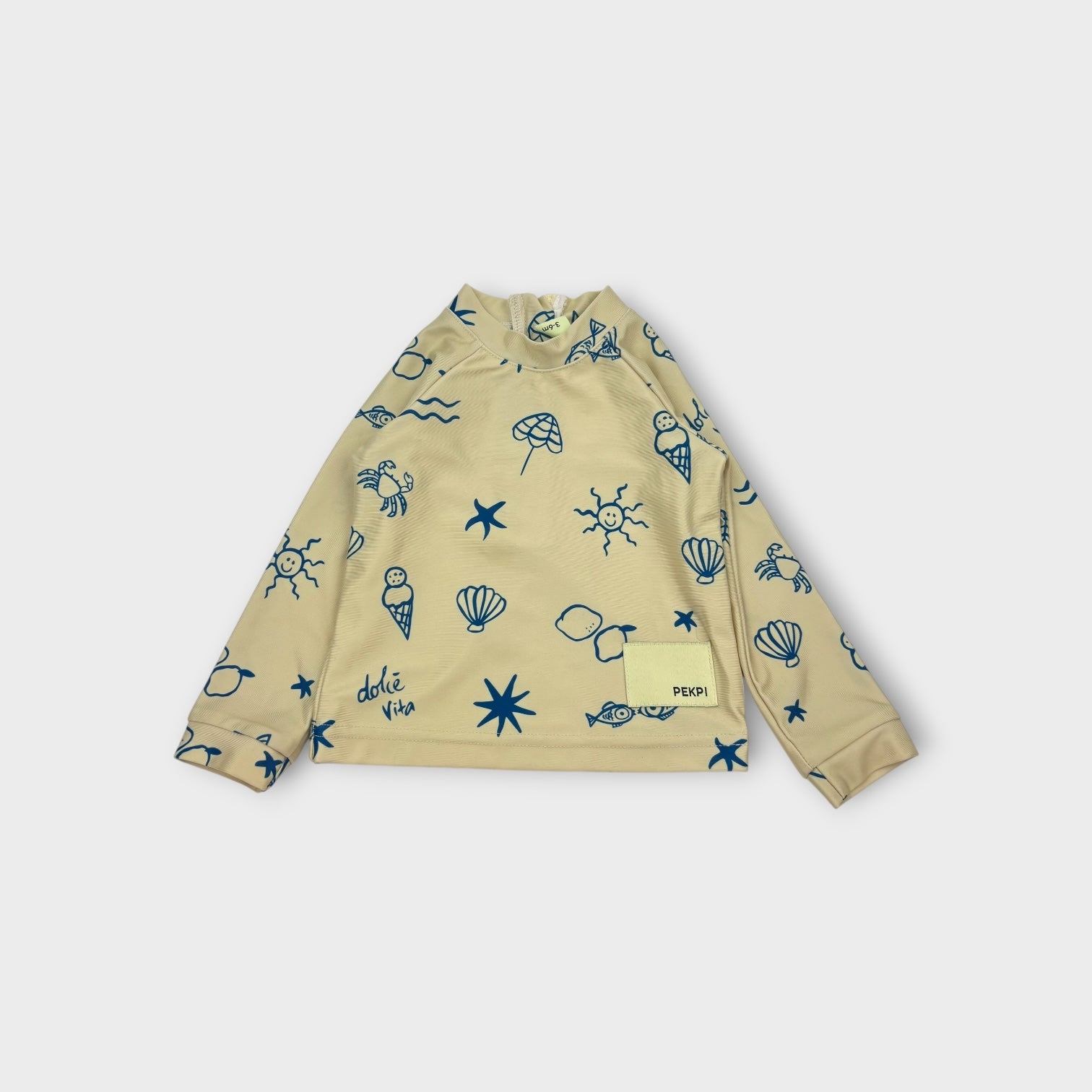 Pekpi Rash Guard and Swim Nappy Set, Size 00