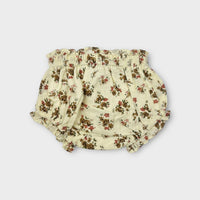 Blue Daisy Floral Bloomers, Size 000