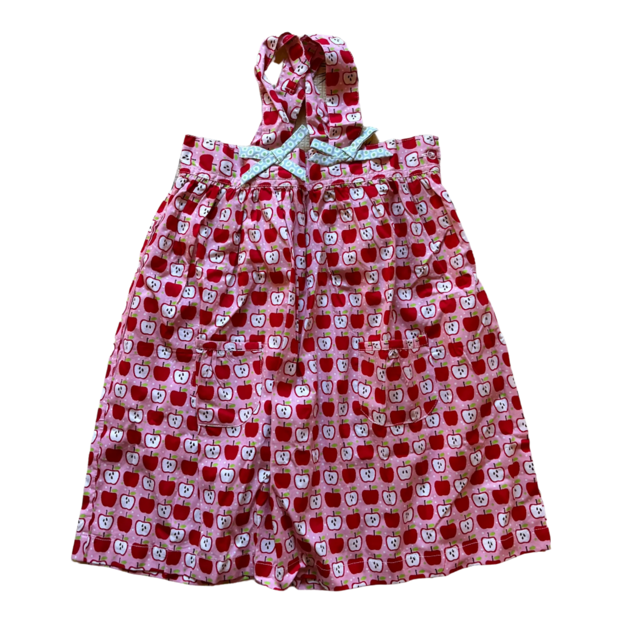 Oobi Apple Print Dress, Size 6