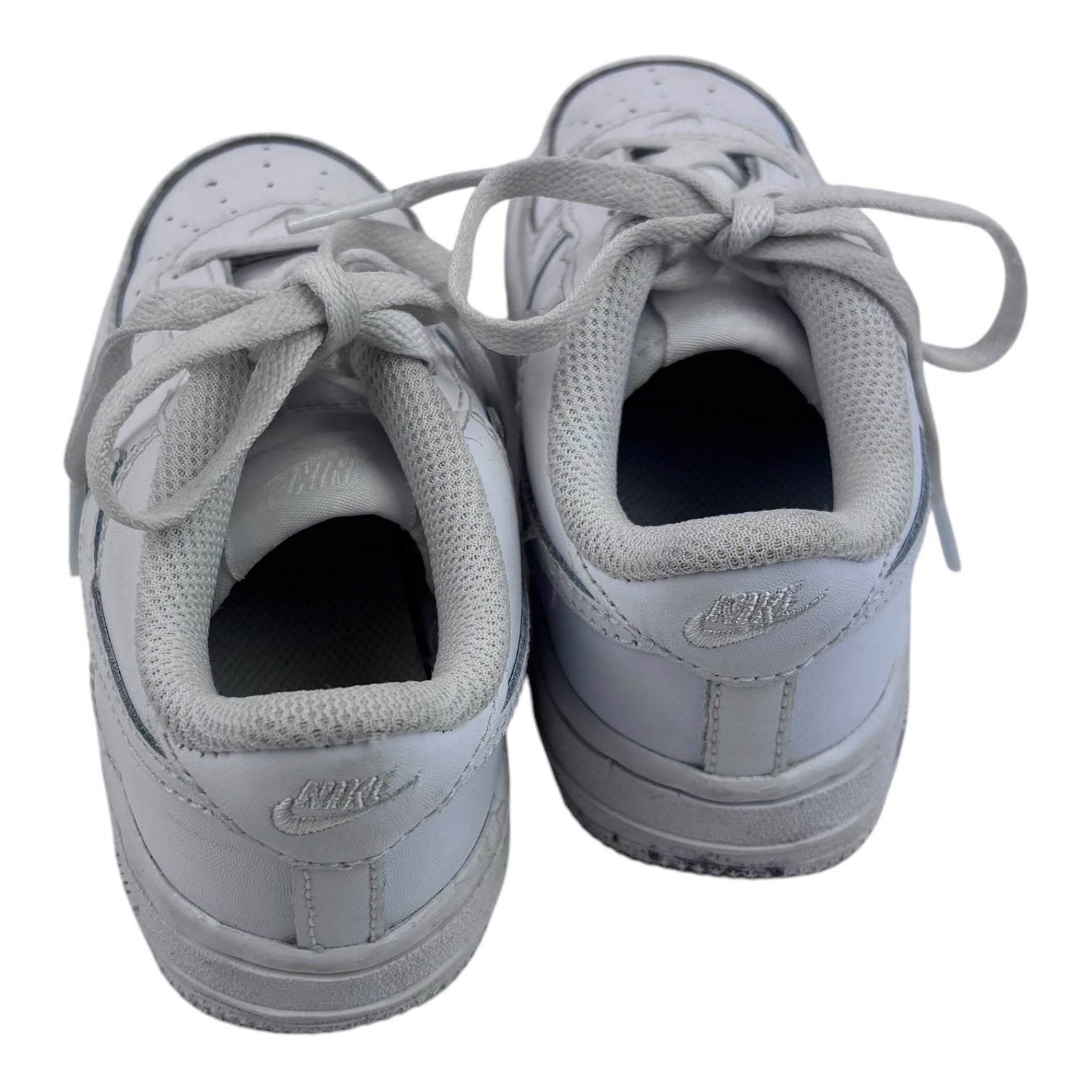 Nike White AF1 Sneakers, Size EU 26