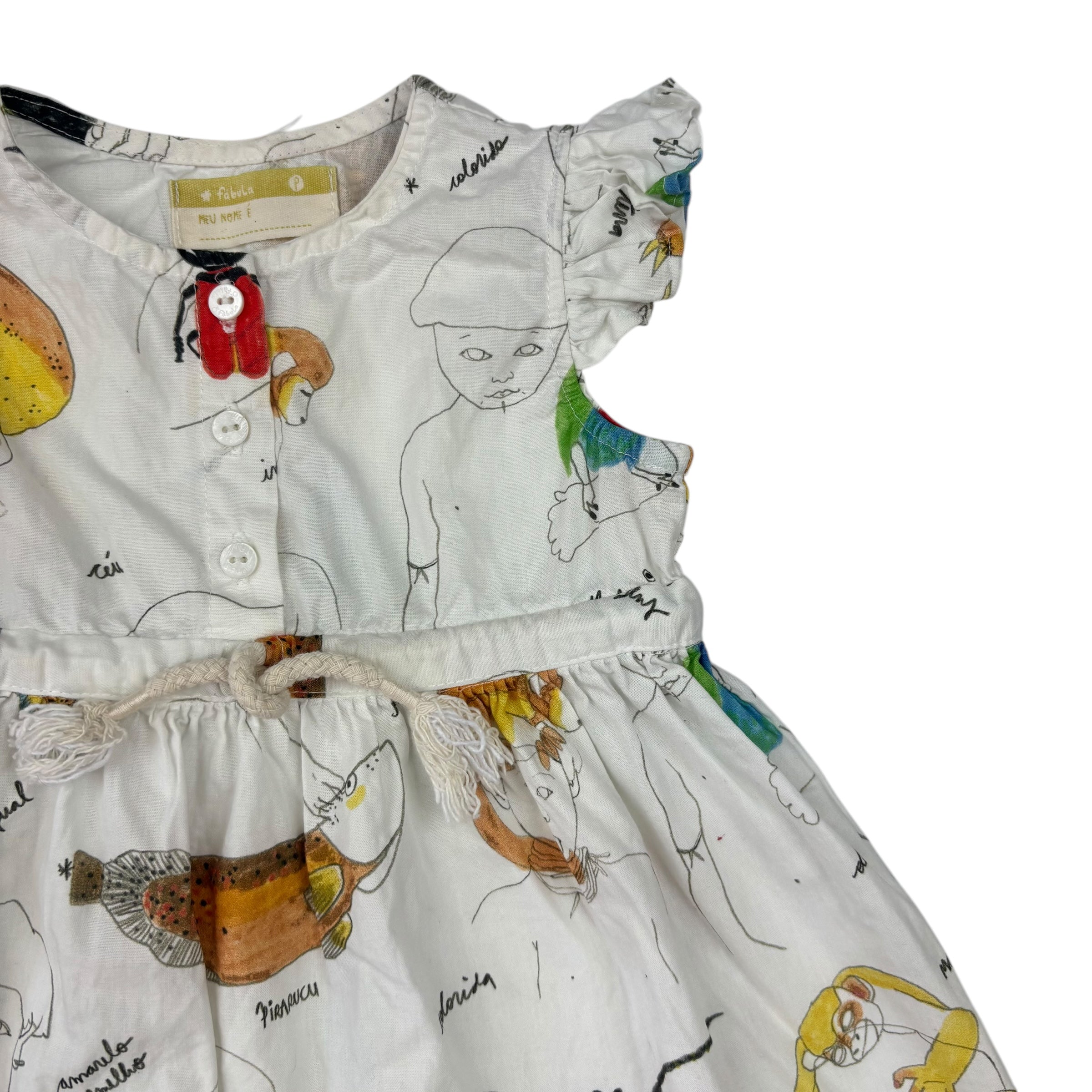 Fabula Sketch Romper, Size 0