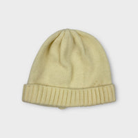 Toshi White Bow Beanie, Size S