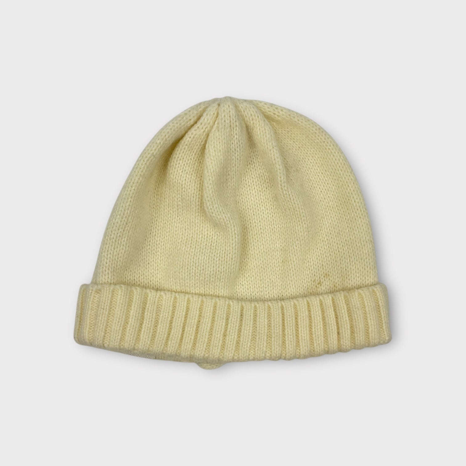 Toshi White Bow Beanie, Size S