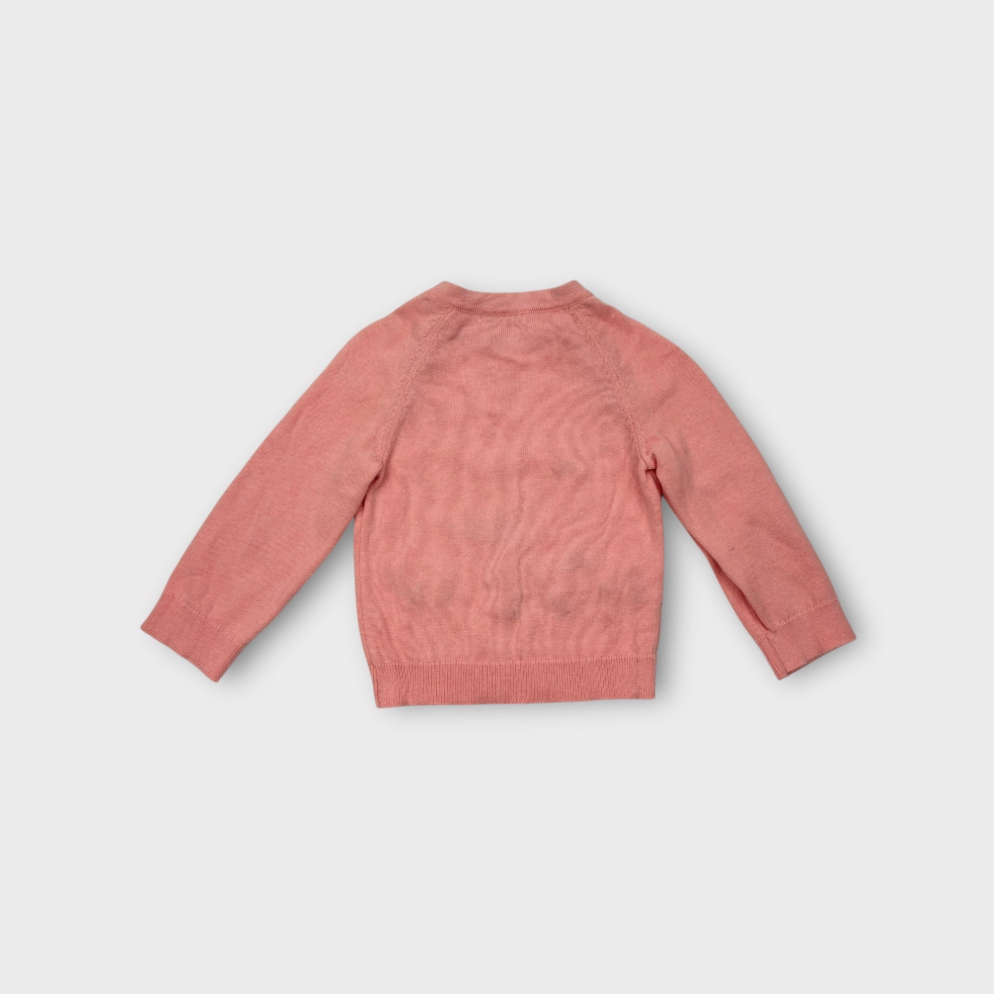 Scoken Pink Duck Knit Jumper, Size 00