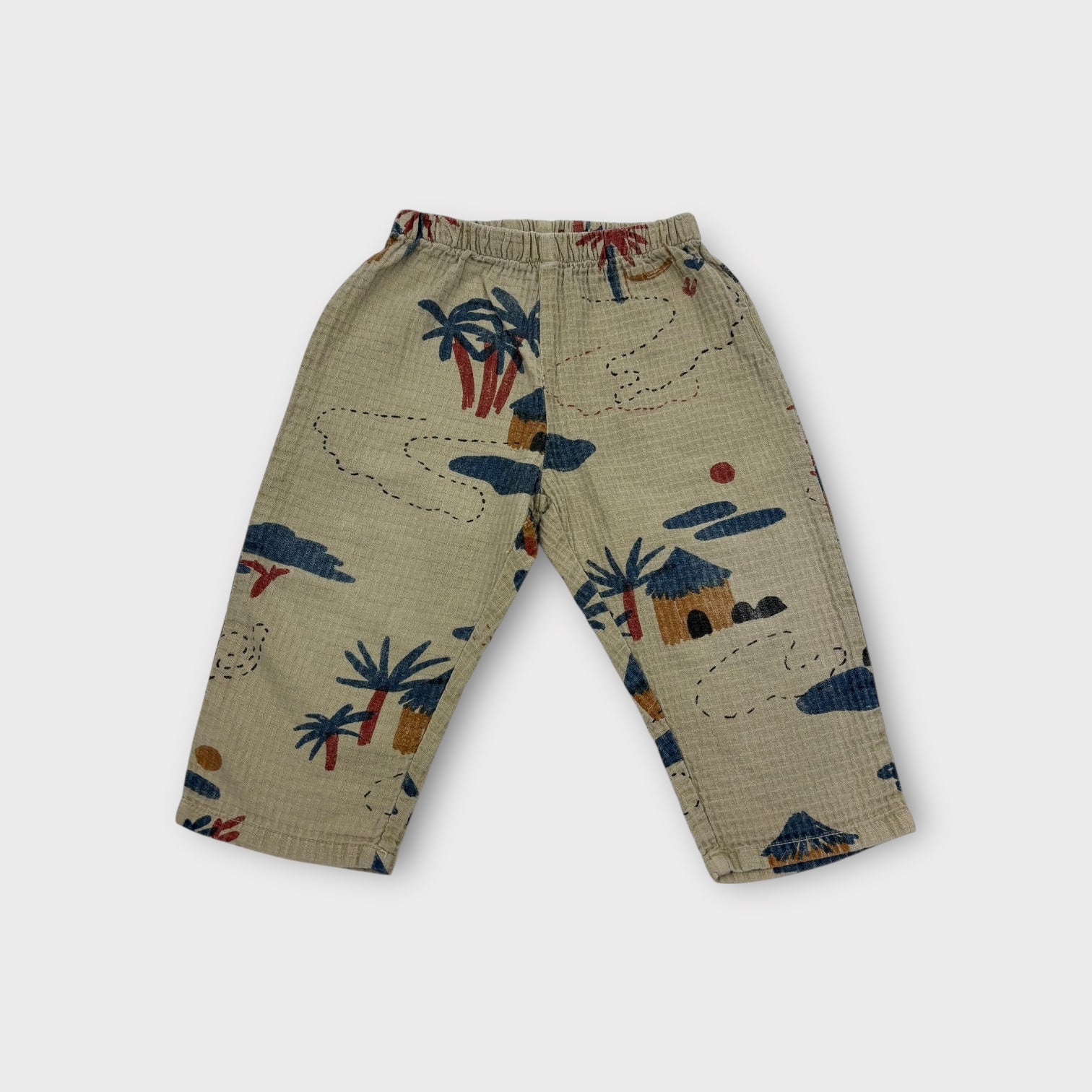 Bobo Choses Waffle Pants, Size 2-3