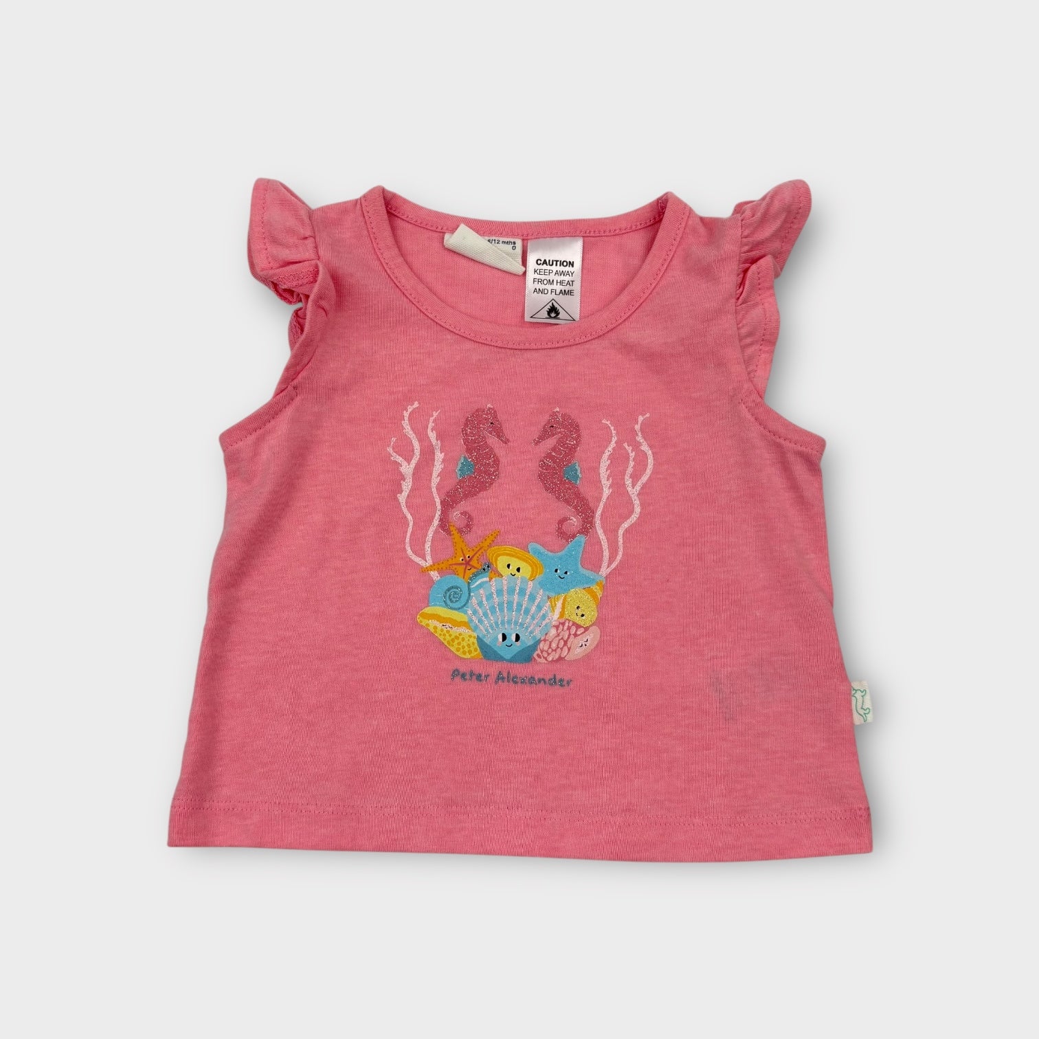 Peter Alexander Pink Sea Life Sleep Set, Size 0