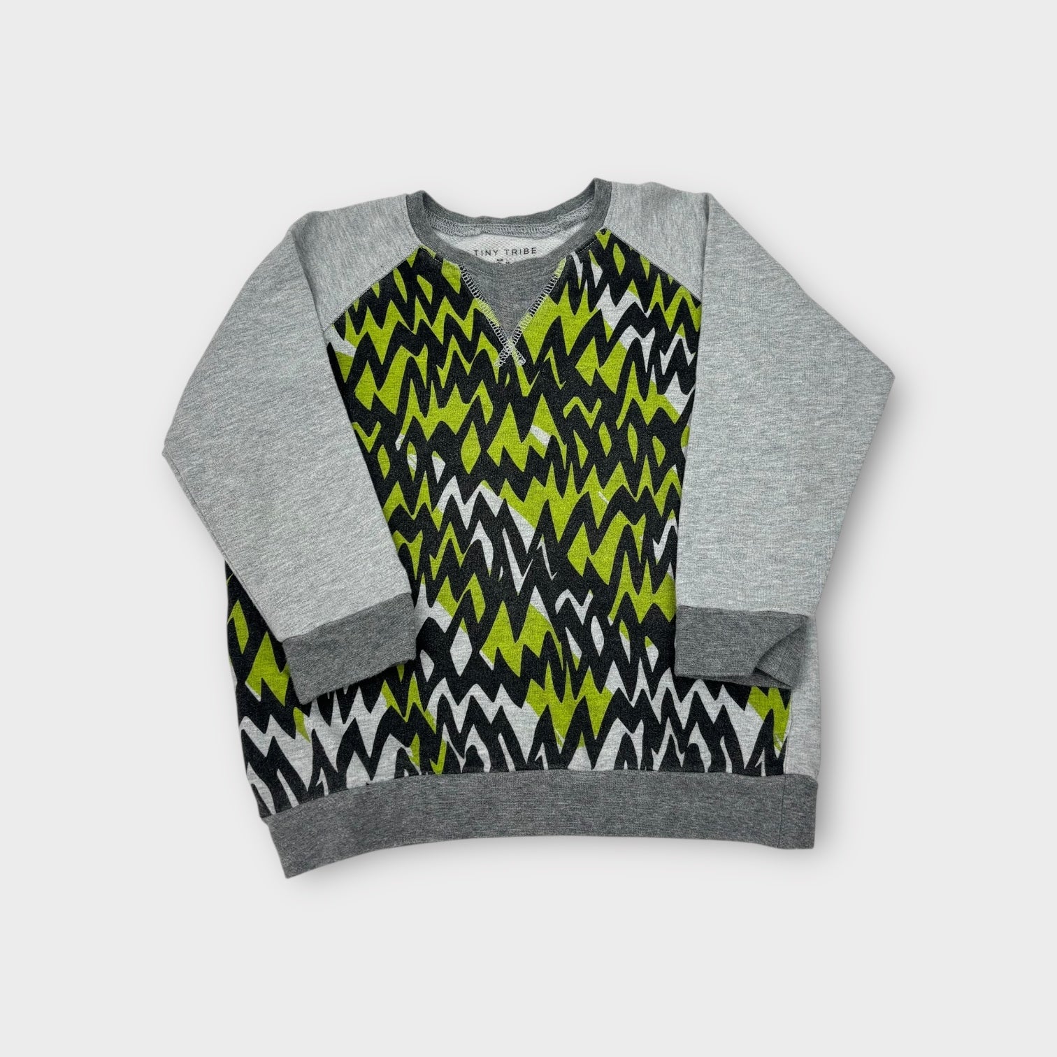 Tiny Trive Texta Print Jumper, Size 7