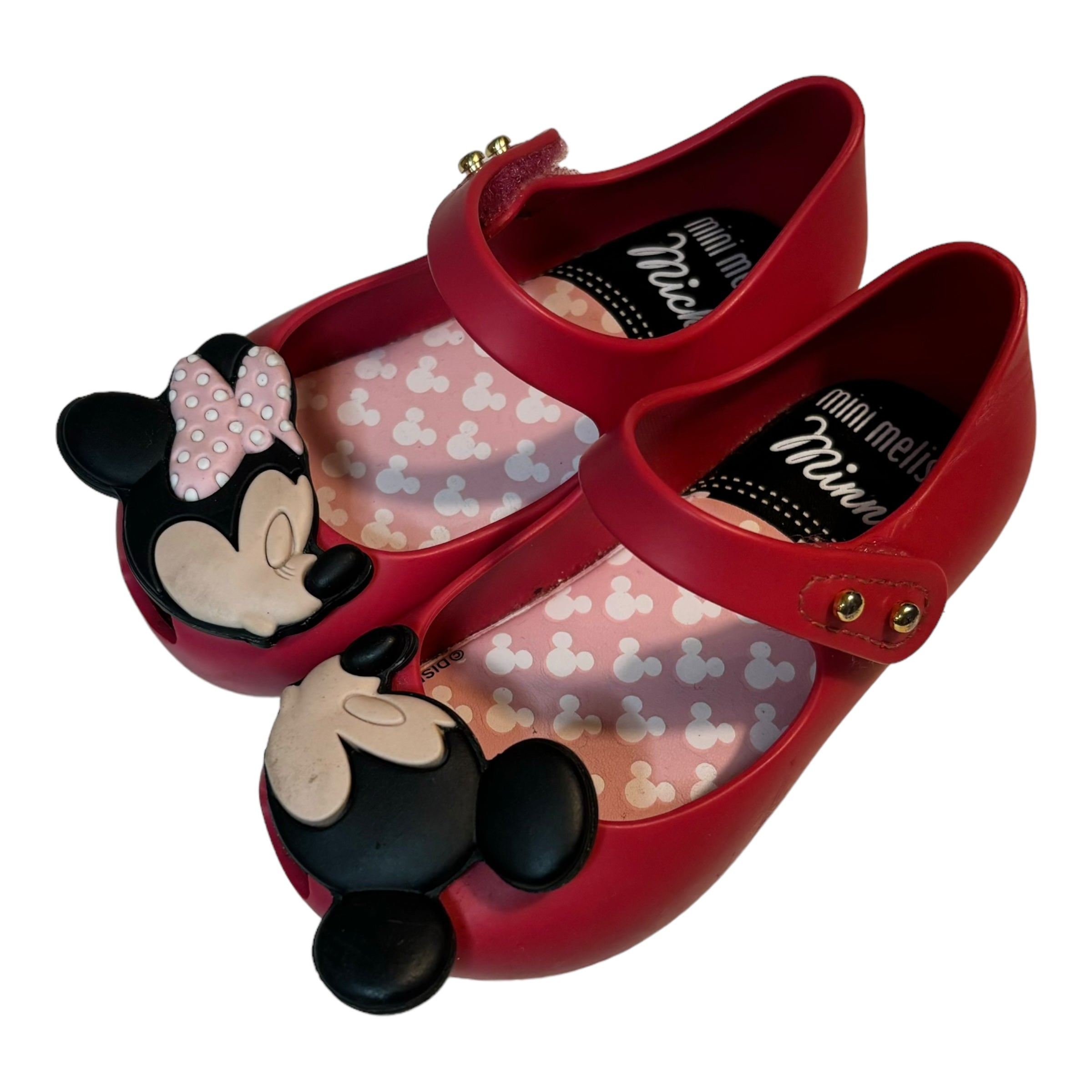 Pink Mini Melissa x Disney Shoes, Size EUR21