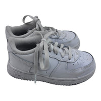 Nike White AF1 Sneakers, Size EU 26