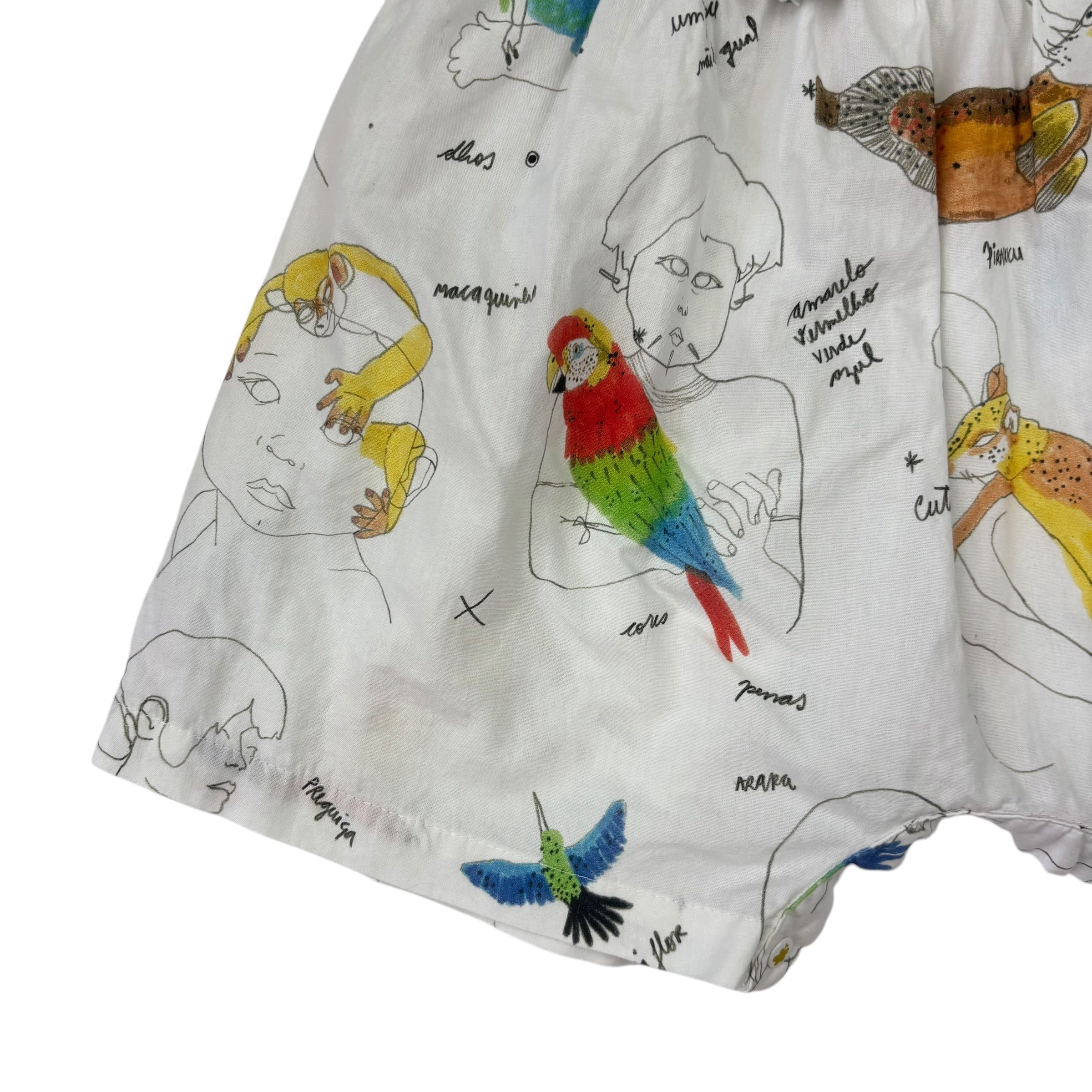 Fabula Sketch Romper, Size 0