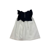 Jacadi Paris Navy and White Dress, Size 1