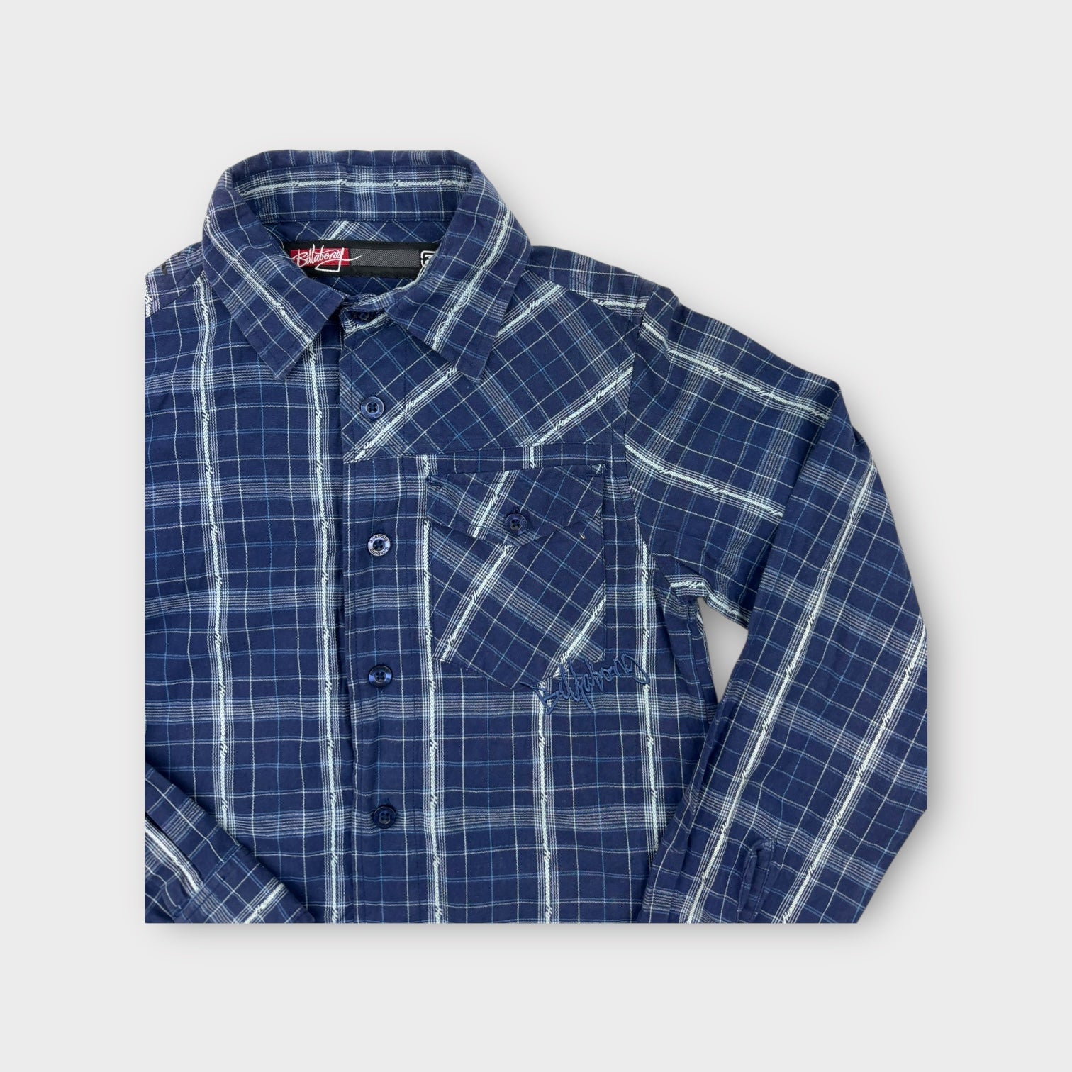 Retro Billabong Plaid Shirt, Size 10
