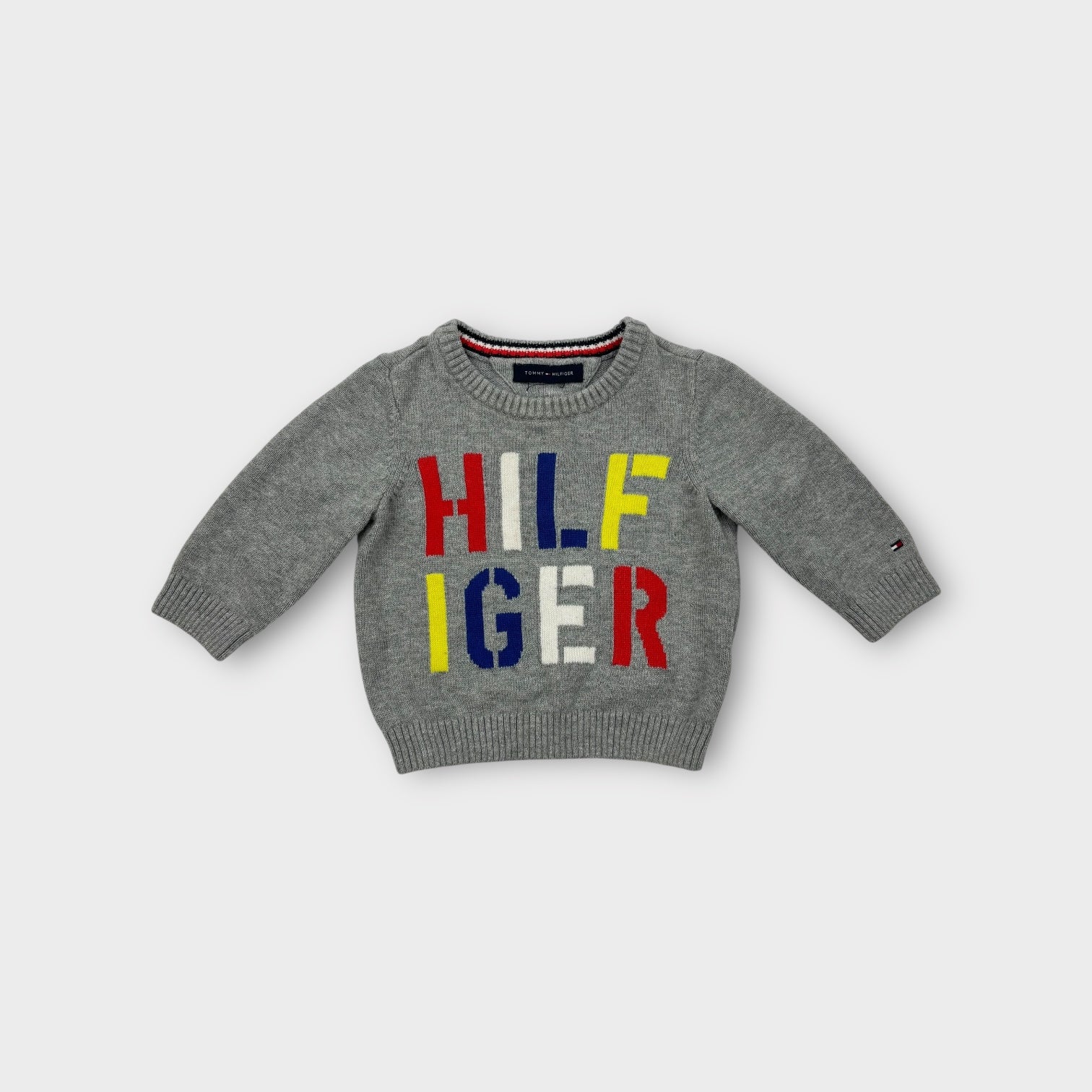 Tommy Hilfiger Logo Knit Jumper, Size 00