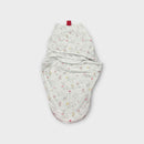 Aden & Anais White Forrest Swaddle Wrap, Size 4-6m