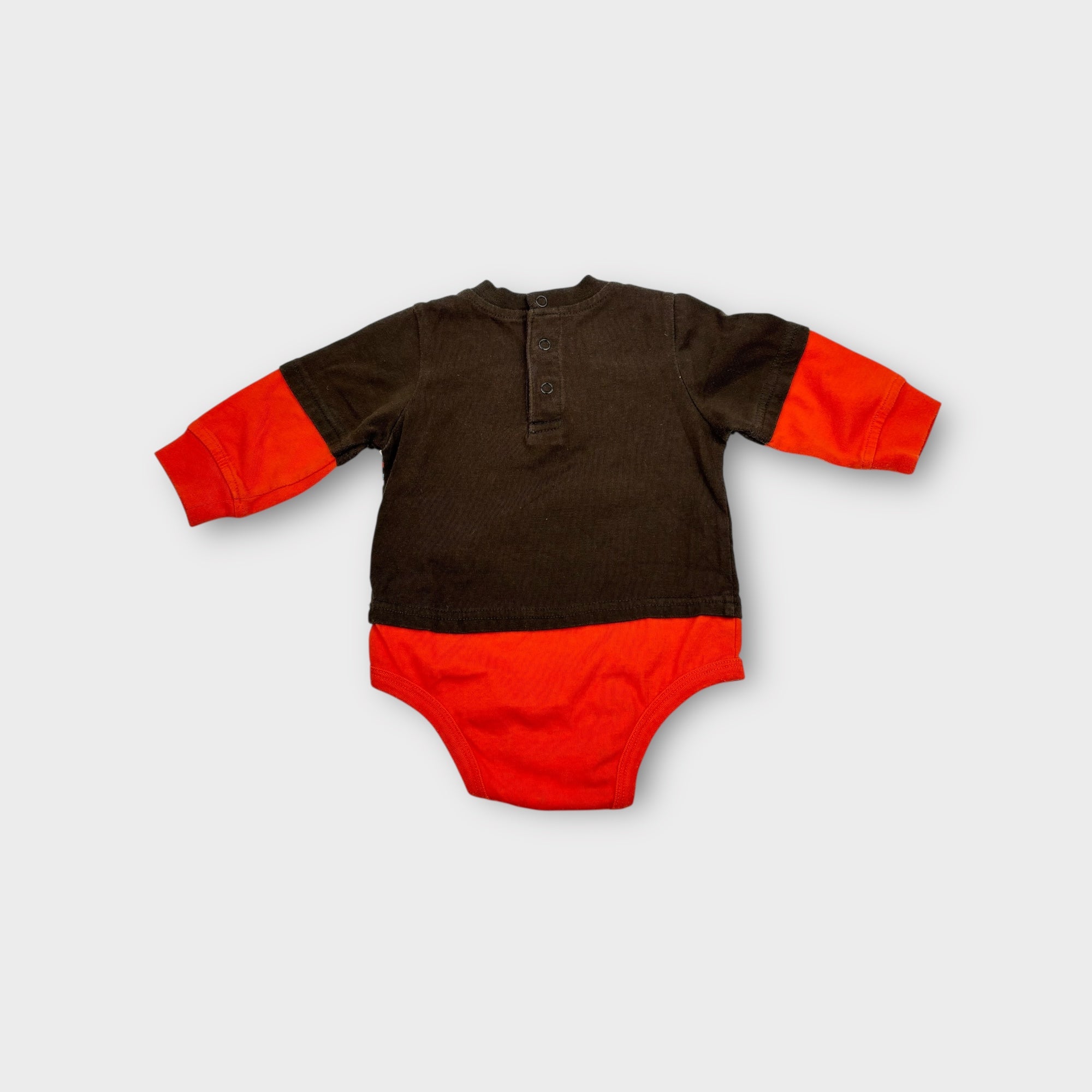 Retro Hurley Long Sleeve Bodysuit, Size 0
