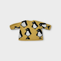 Hux Yellow Penguin Knit Jumper, Size 0